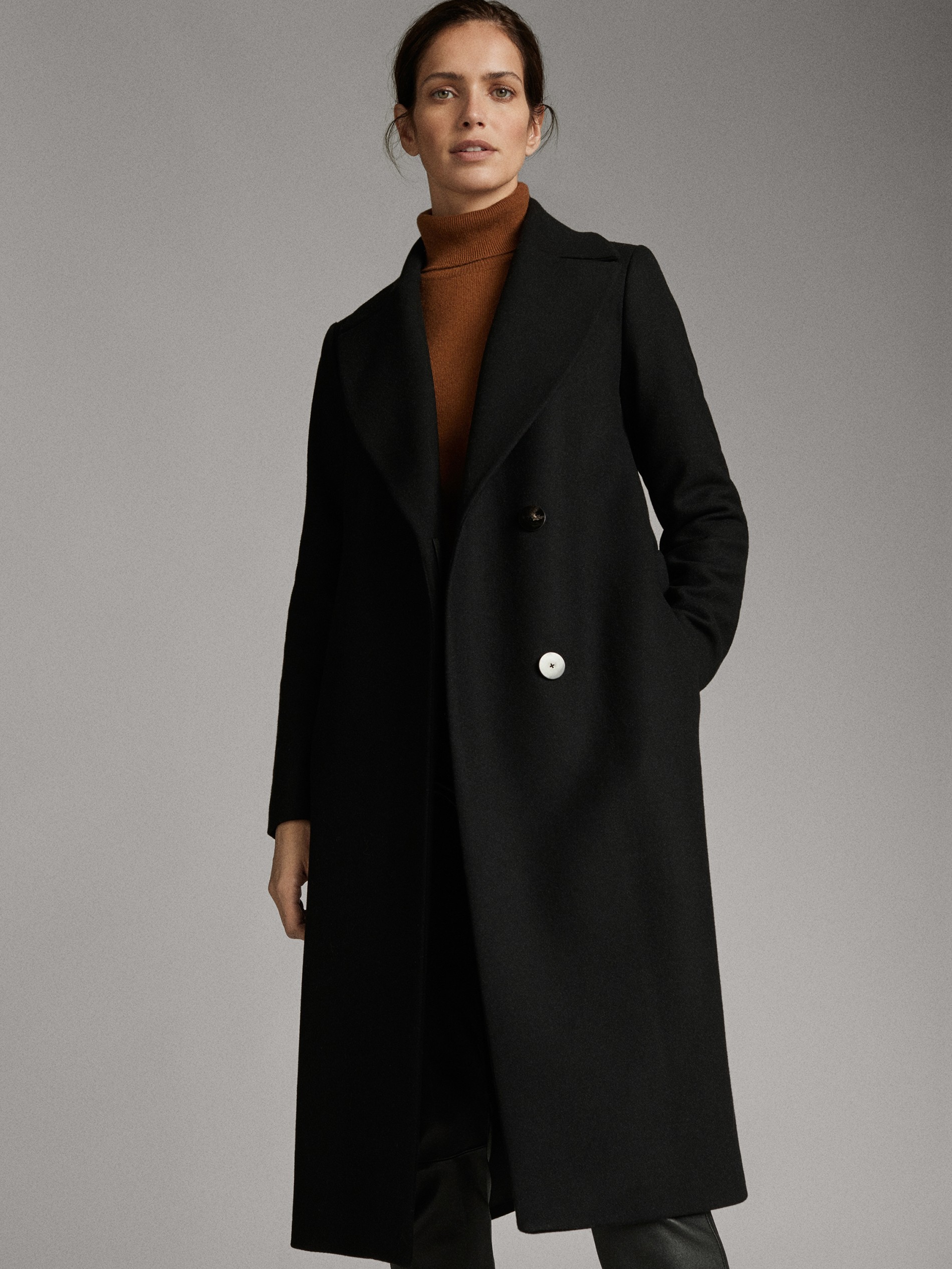 long black coat