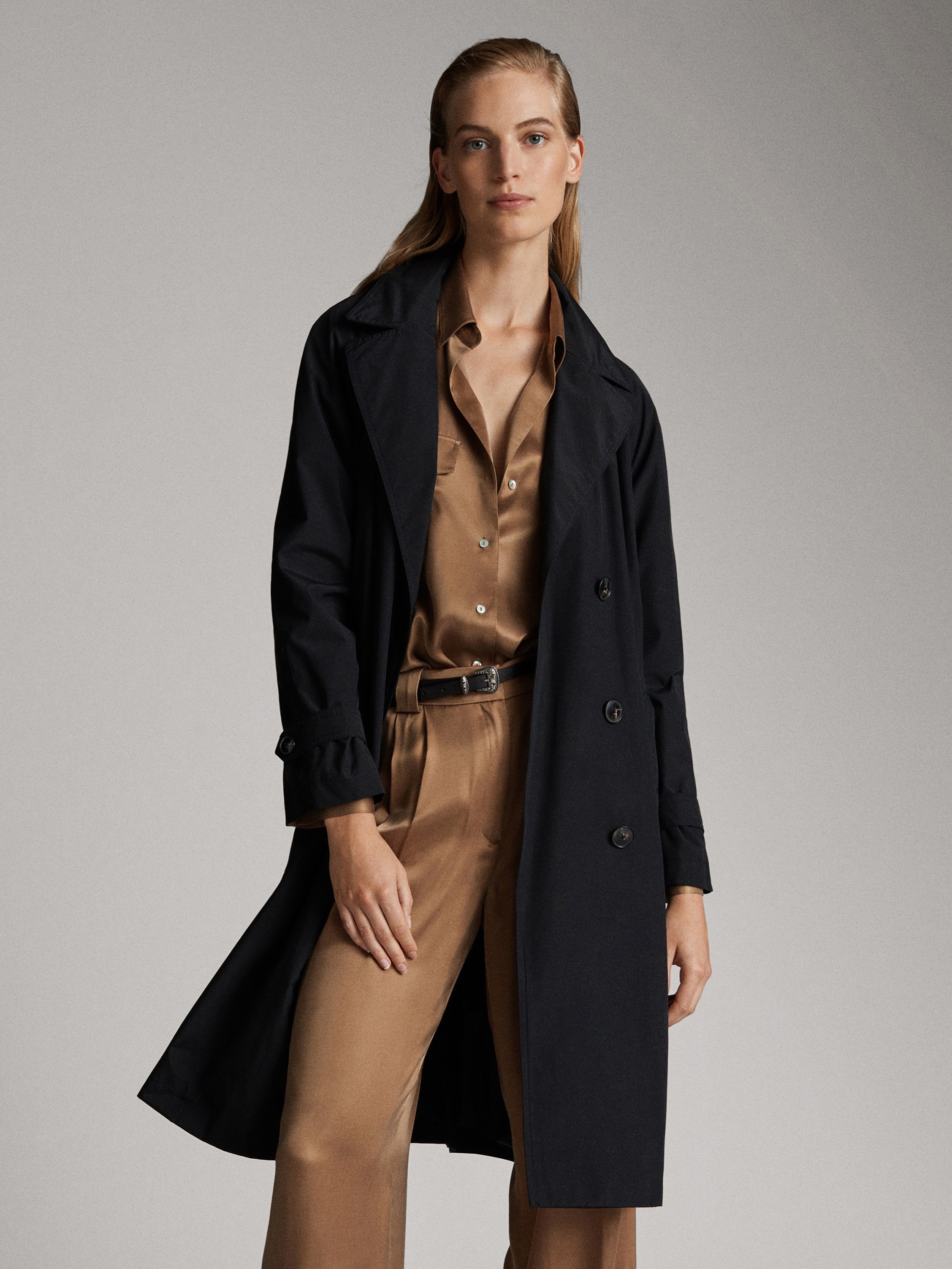 massimo dutti trench