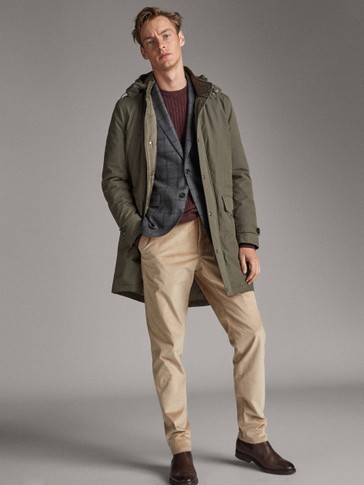 massimo dutti parka