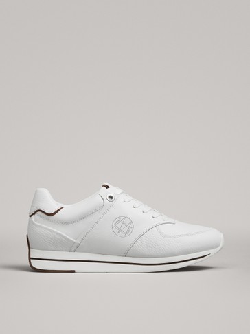 massimo dutti white trainers