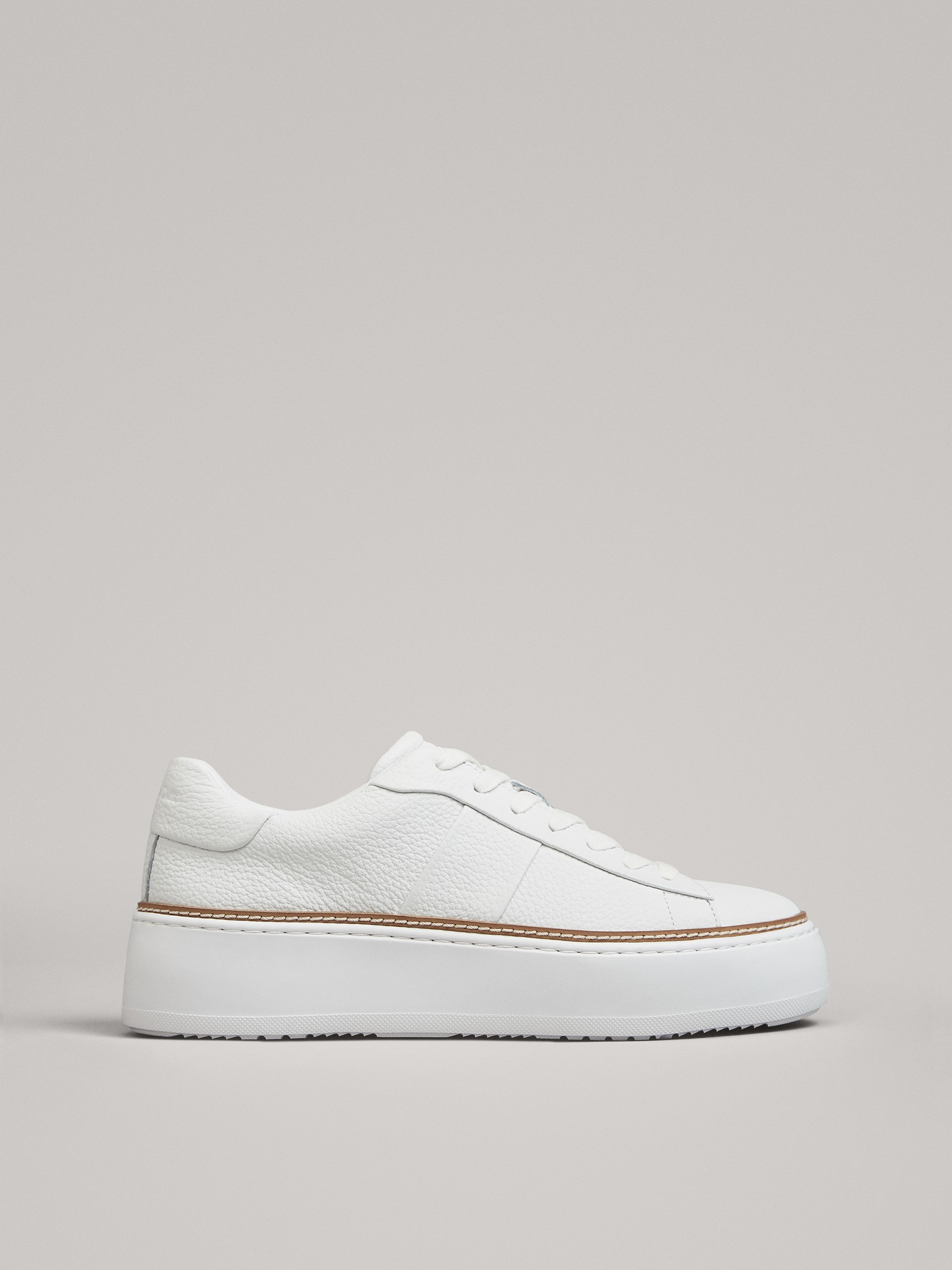 white platform plimsolls