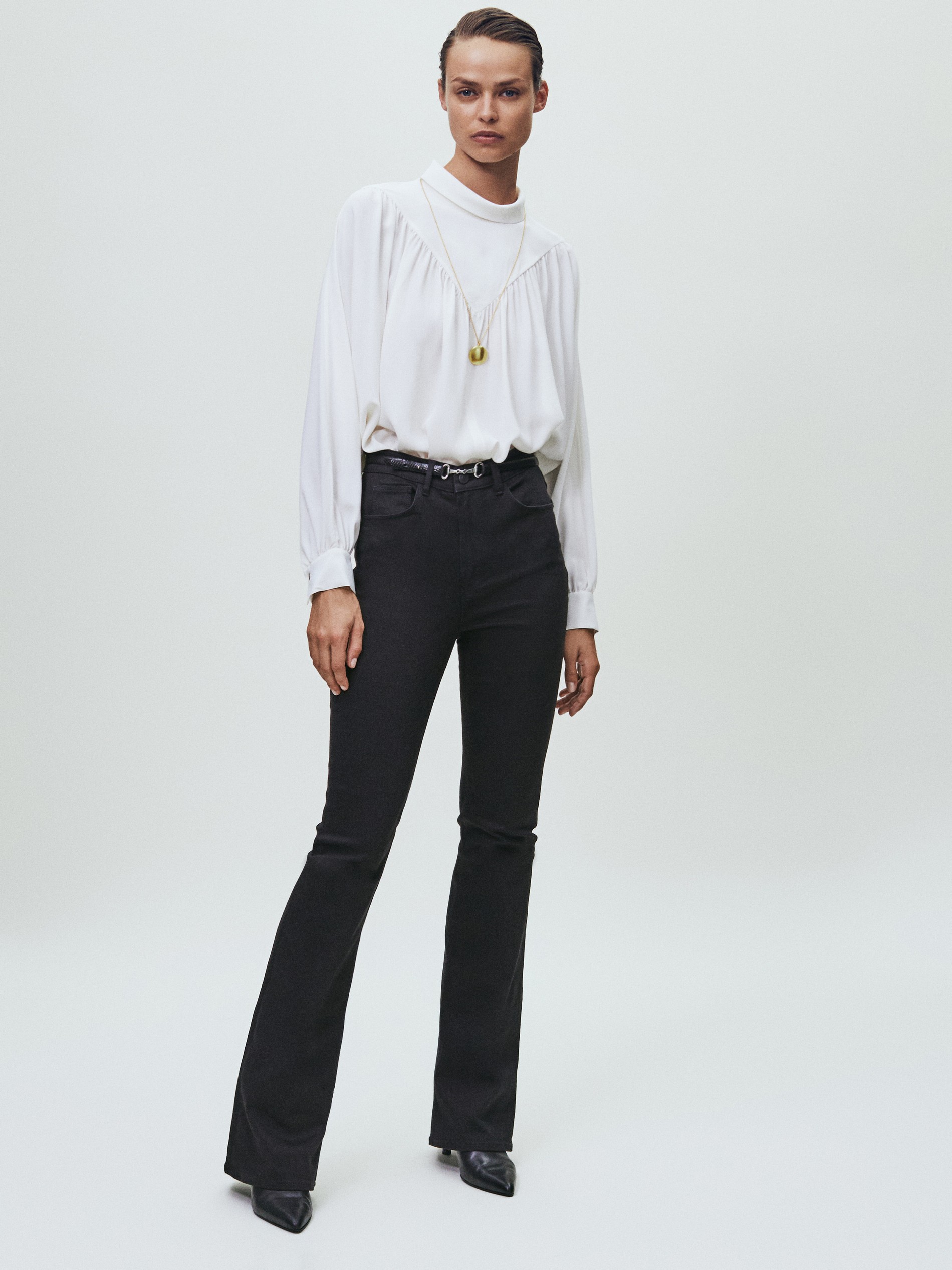 massimo dutti black jeans