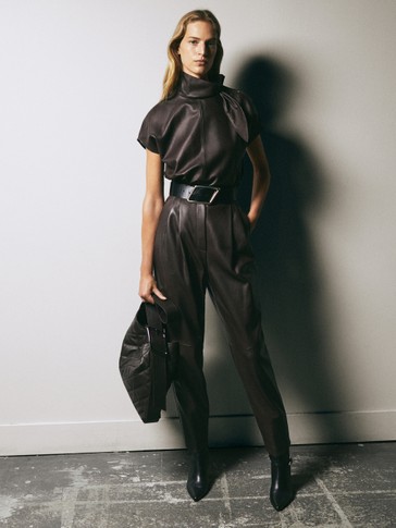 Limited Edition leather trousers 