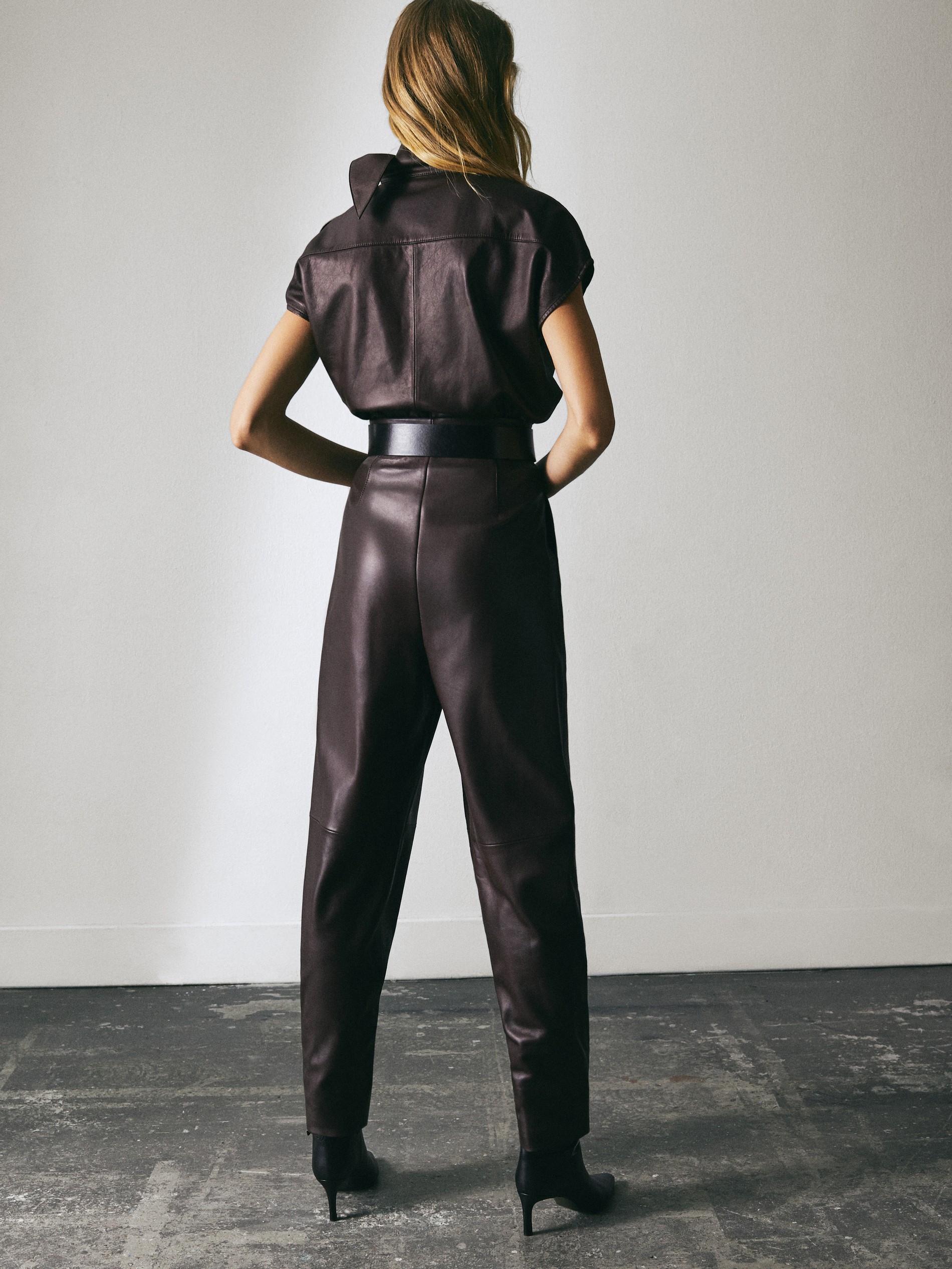 Limited Edition leather trousers 