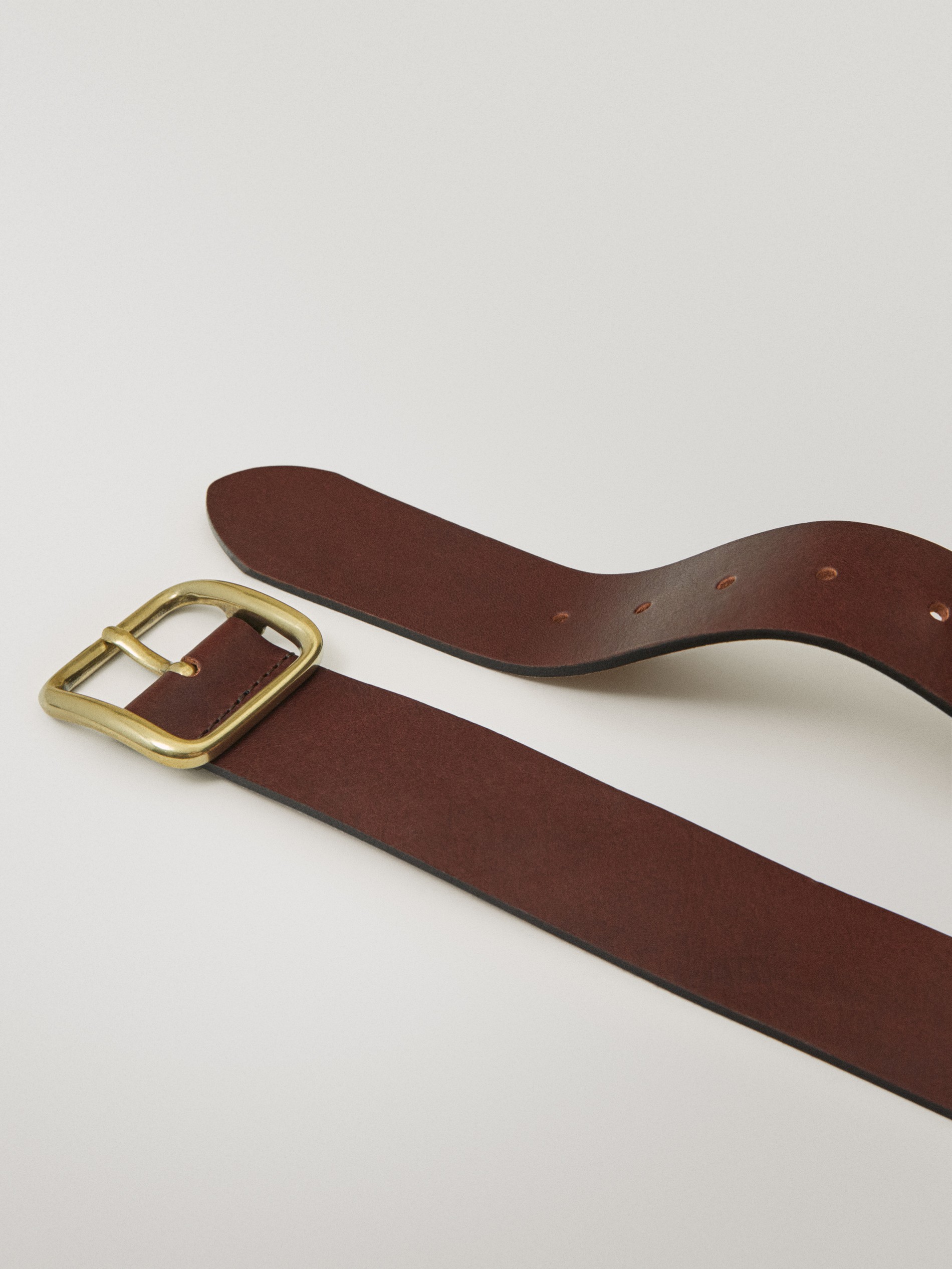 square buckle belt