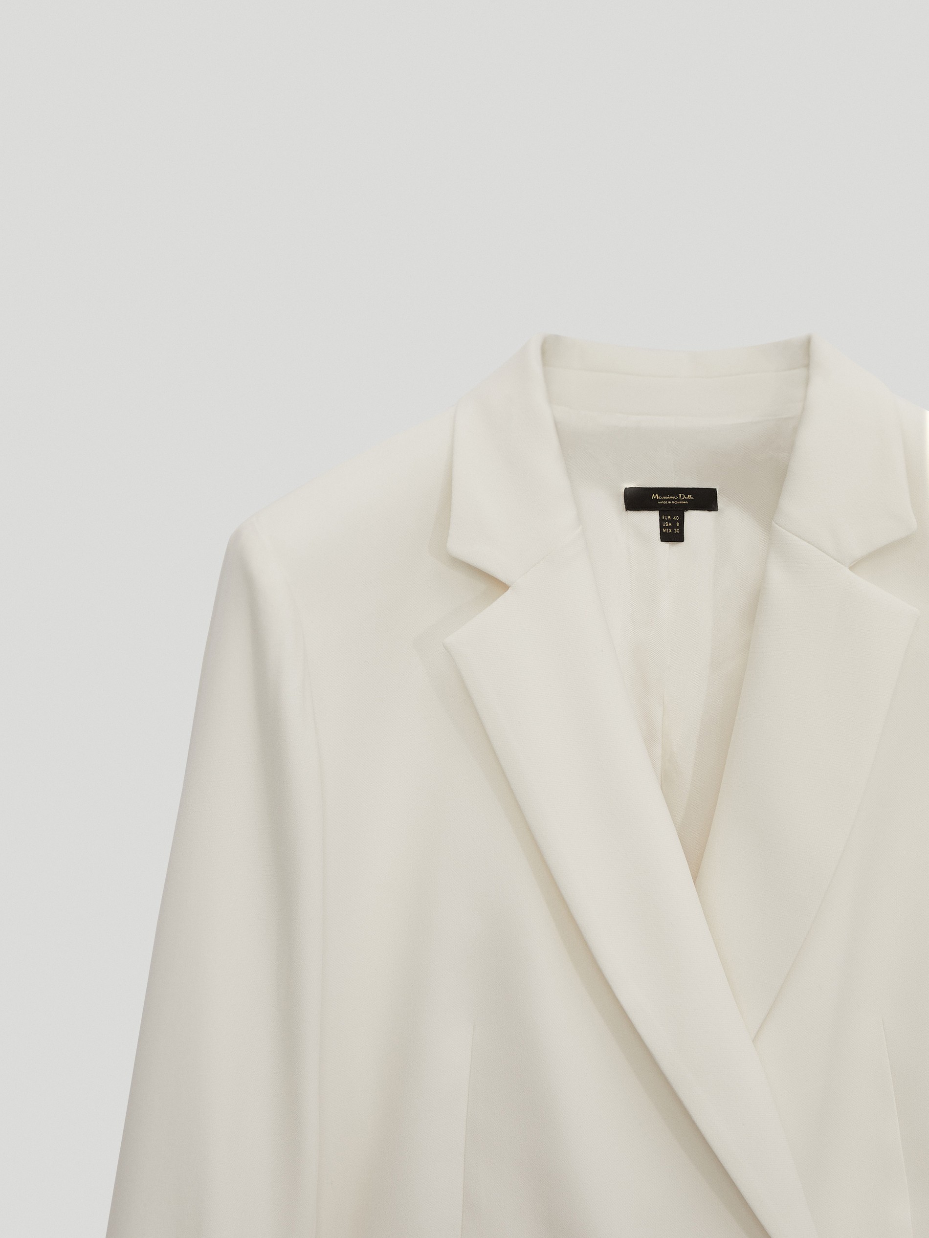 massimo dutti blazer dress