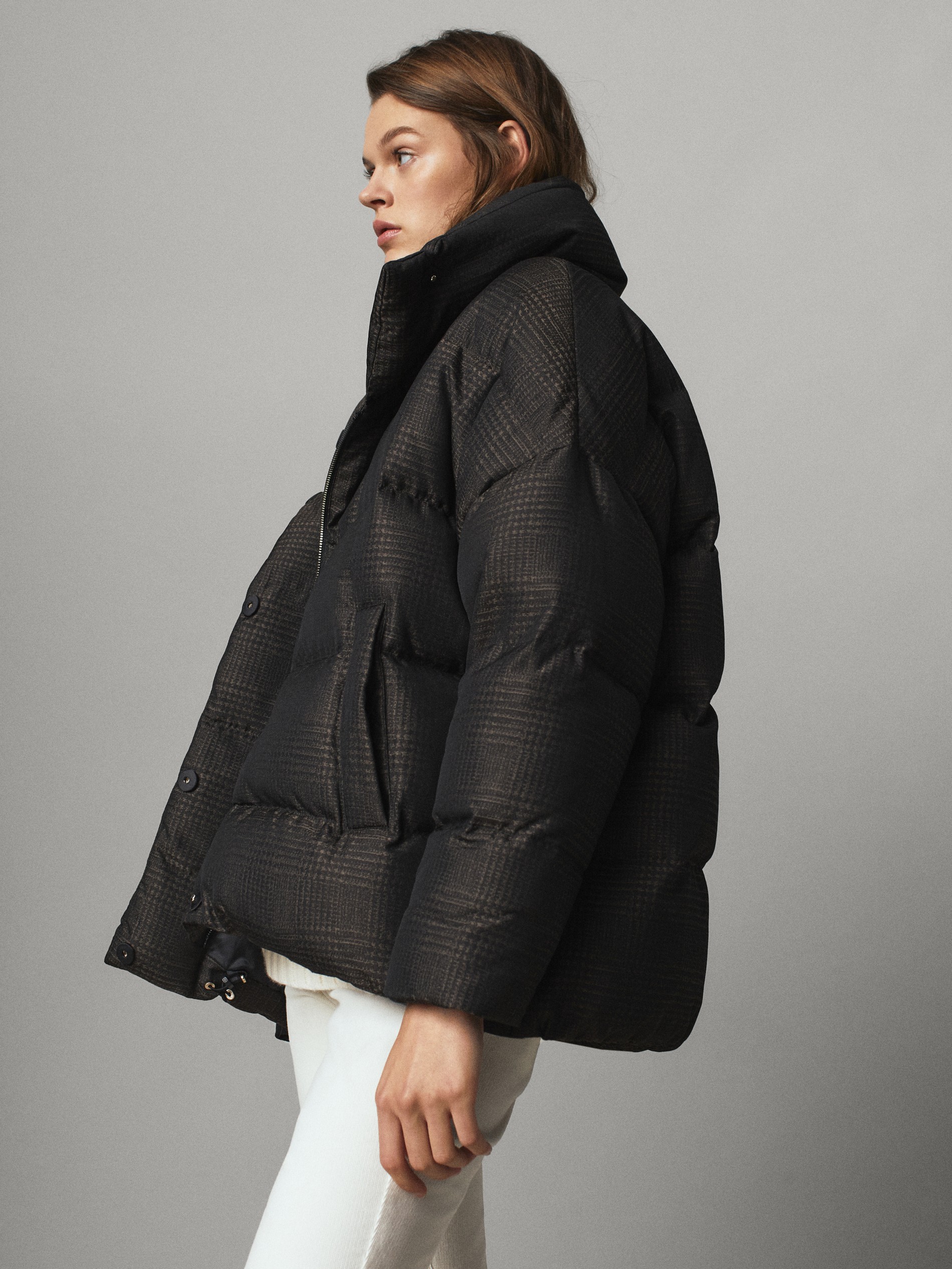 massimo dutti down jacket