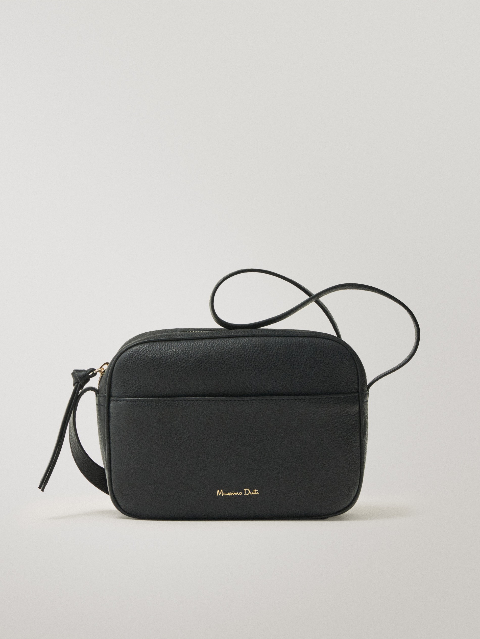 massimo dutti leather bag