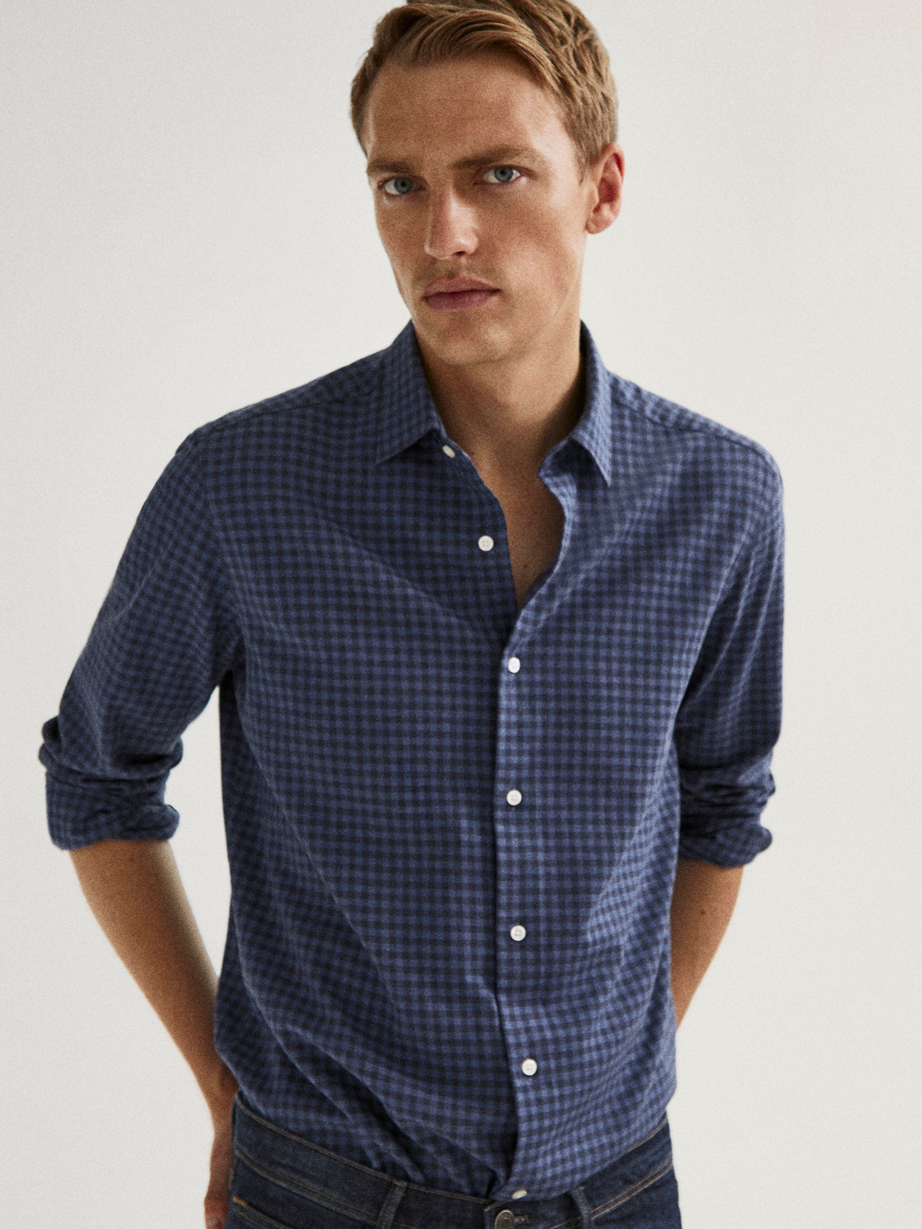 gingham shirt