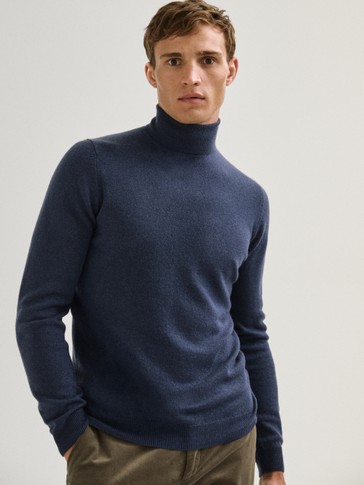 massimo dutti high neck sweater