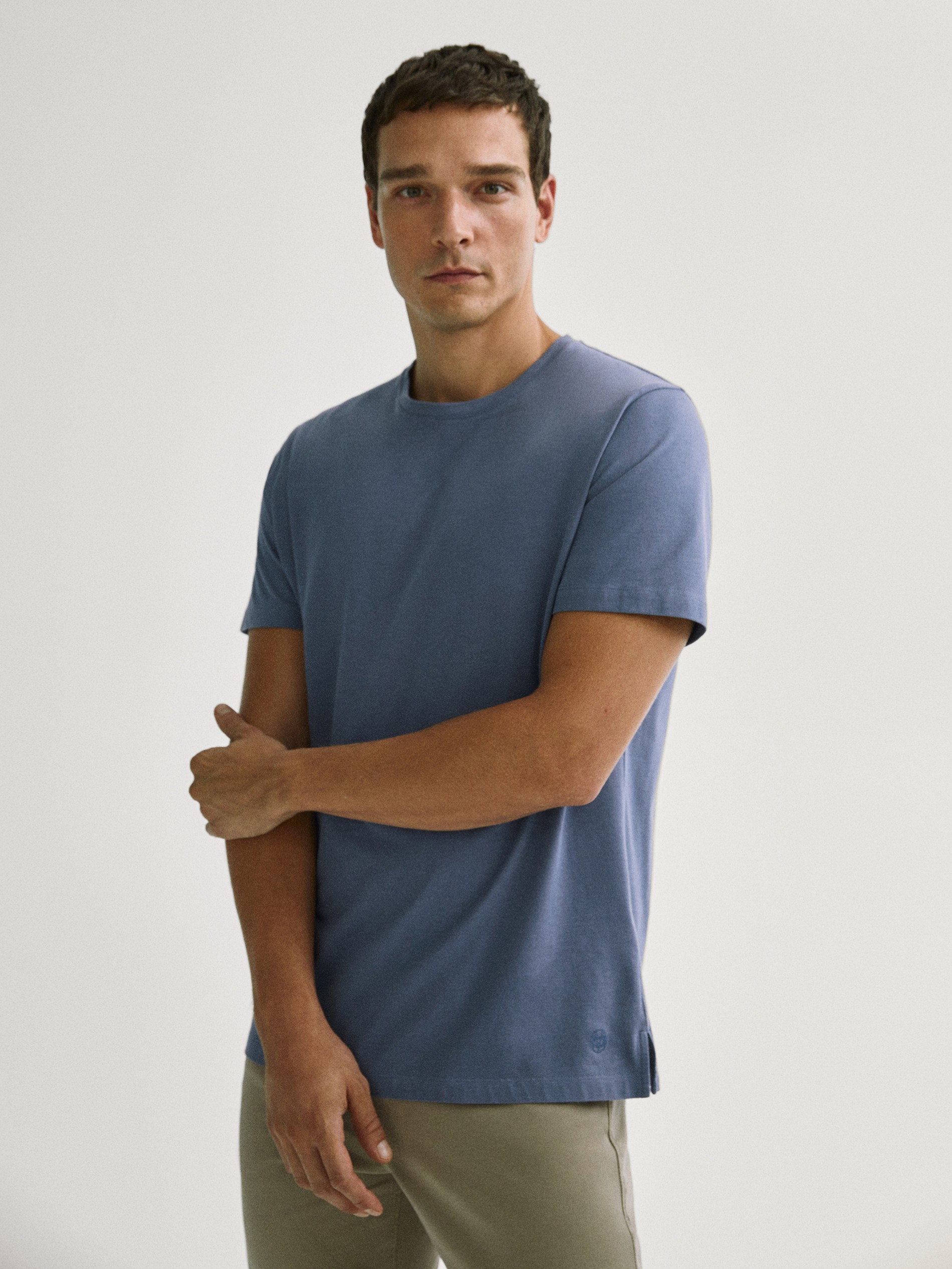100% cotton short sleeve T-shirt - Men 