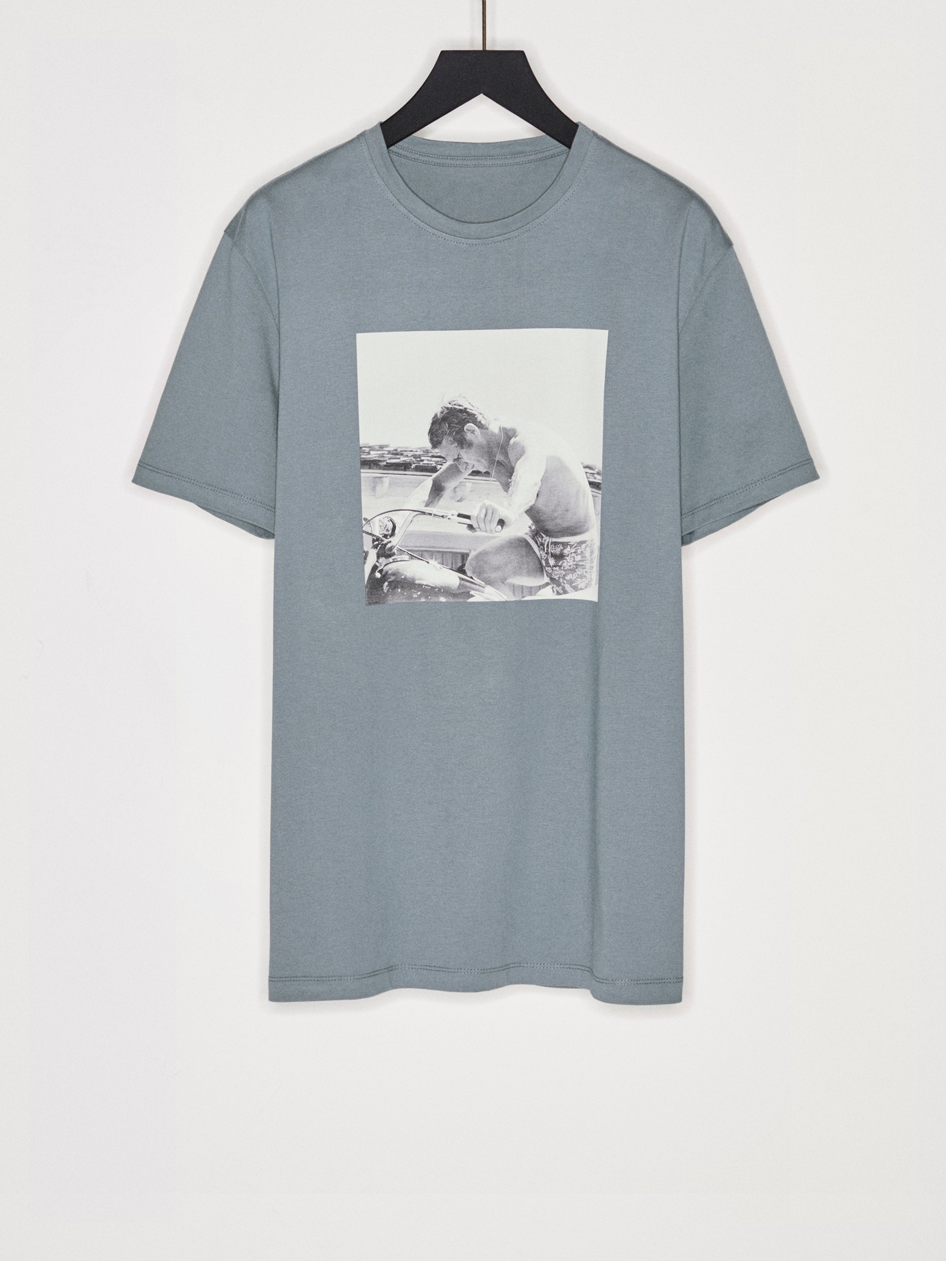 T-shirt with Steve McQueen photo 