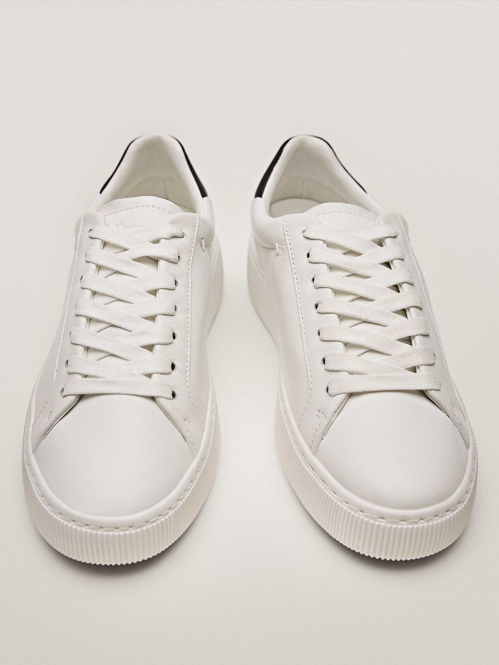 beige colour trainers