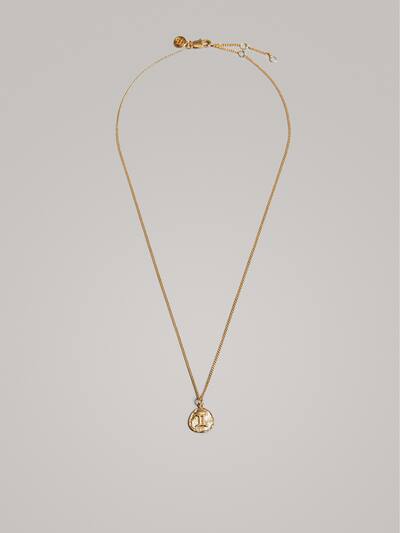 Gold Plated Gemini Horoscope Necklace Women Massimo Dutti - Gold Gemini Pendant Gold Plated Gemini Horoscope Necklace Women Massimo Dutti - Gold Gemini Pendant