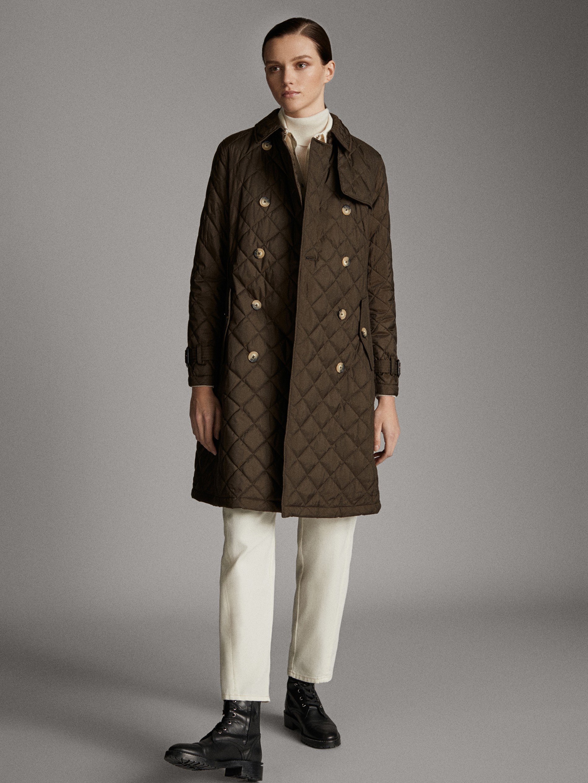 massimo dutti trench