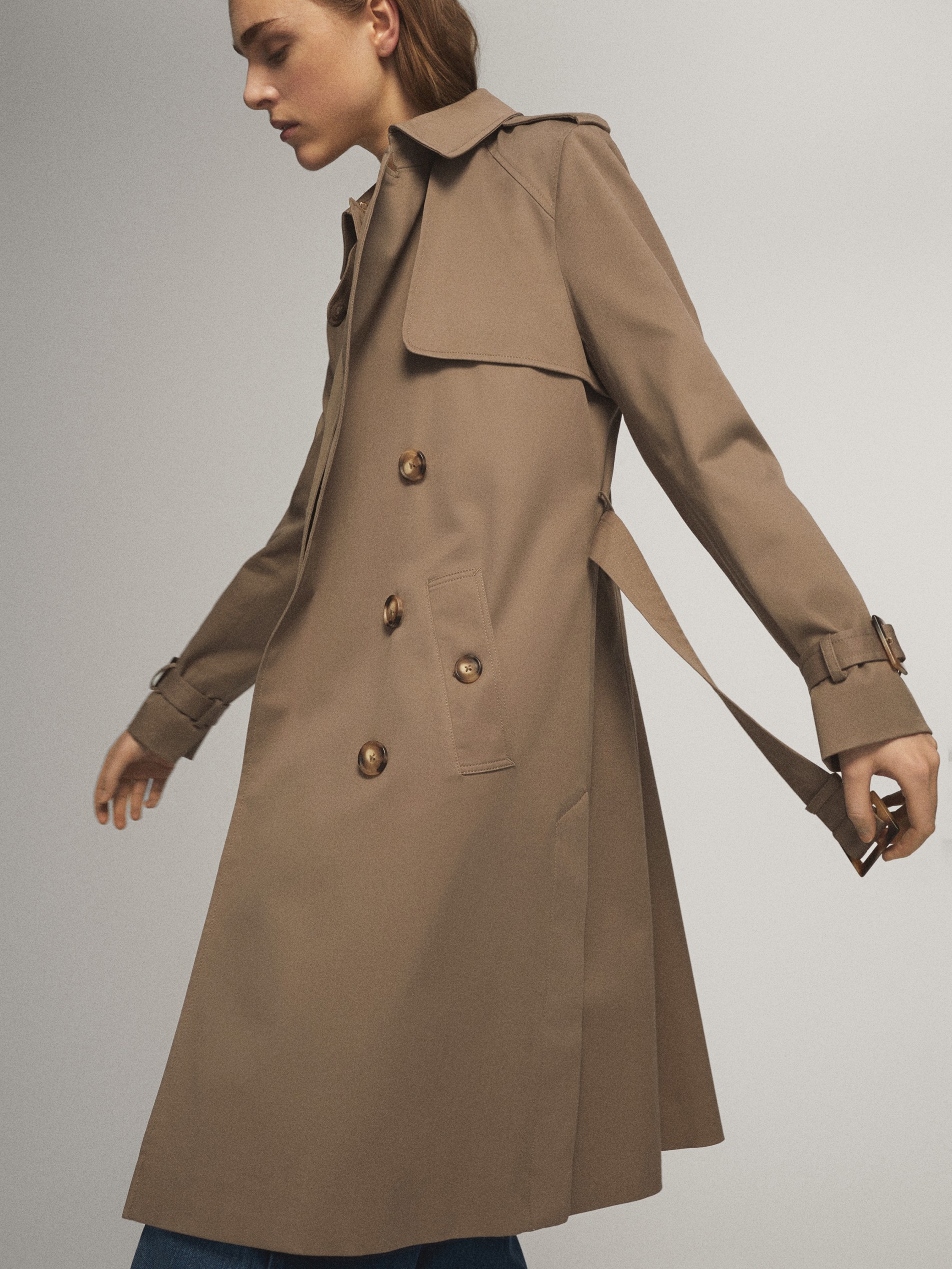 massimo dutti trench