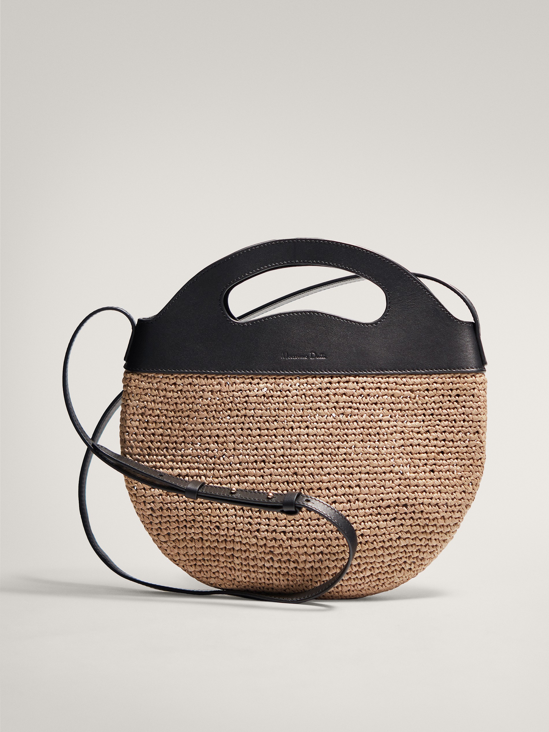 raffia tasche