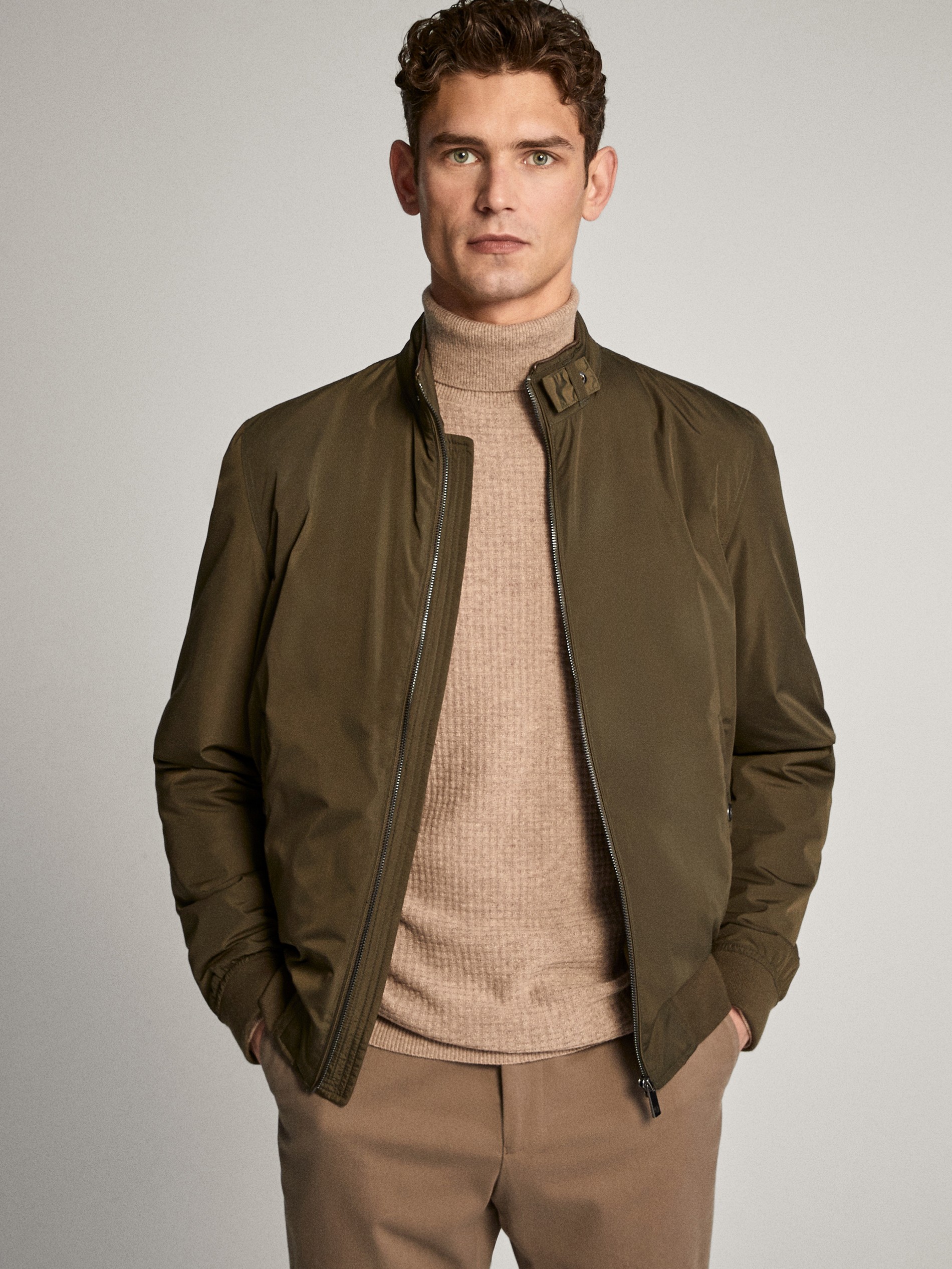 bomber jacket massimo dutti