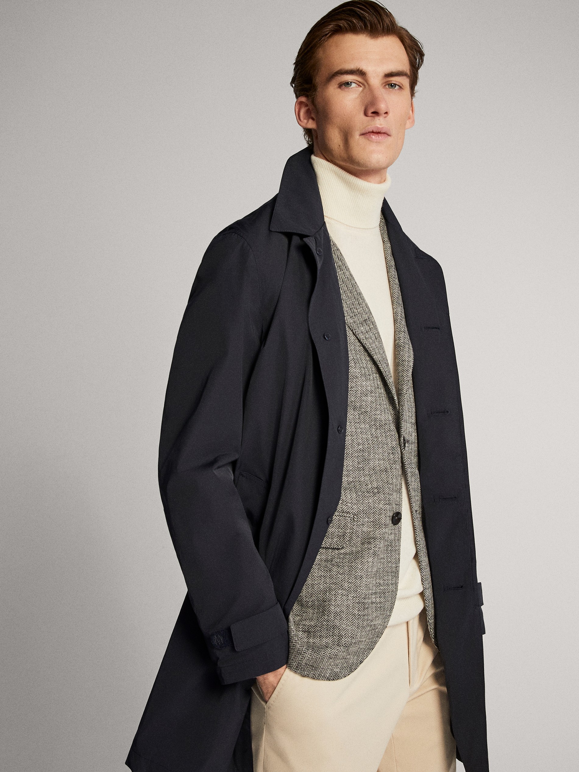 massimo dutti trench
