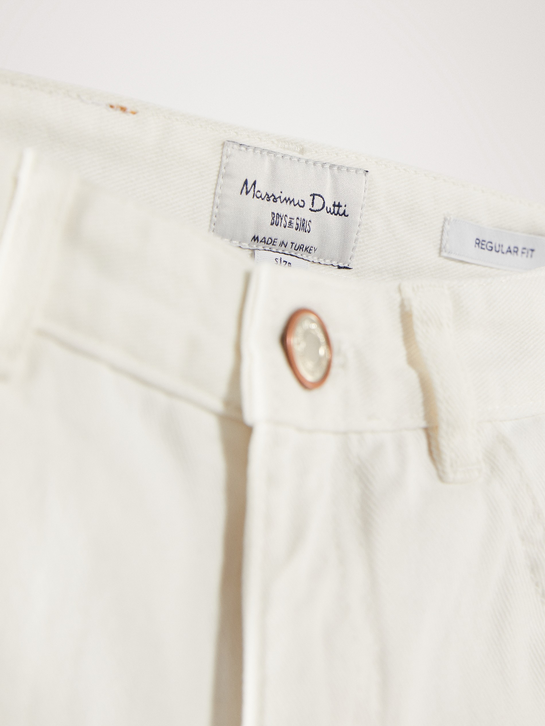massimo dutti white jeans