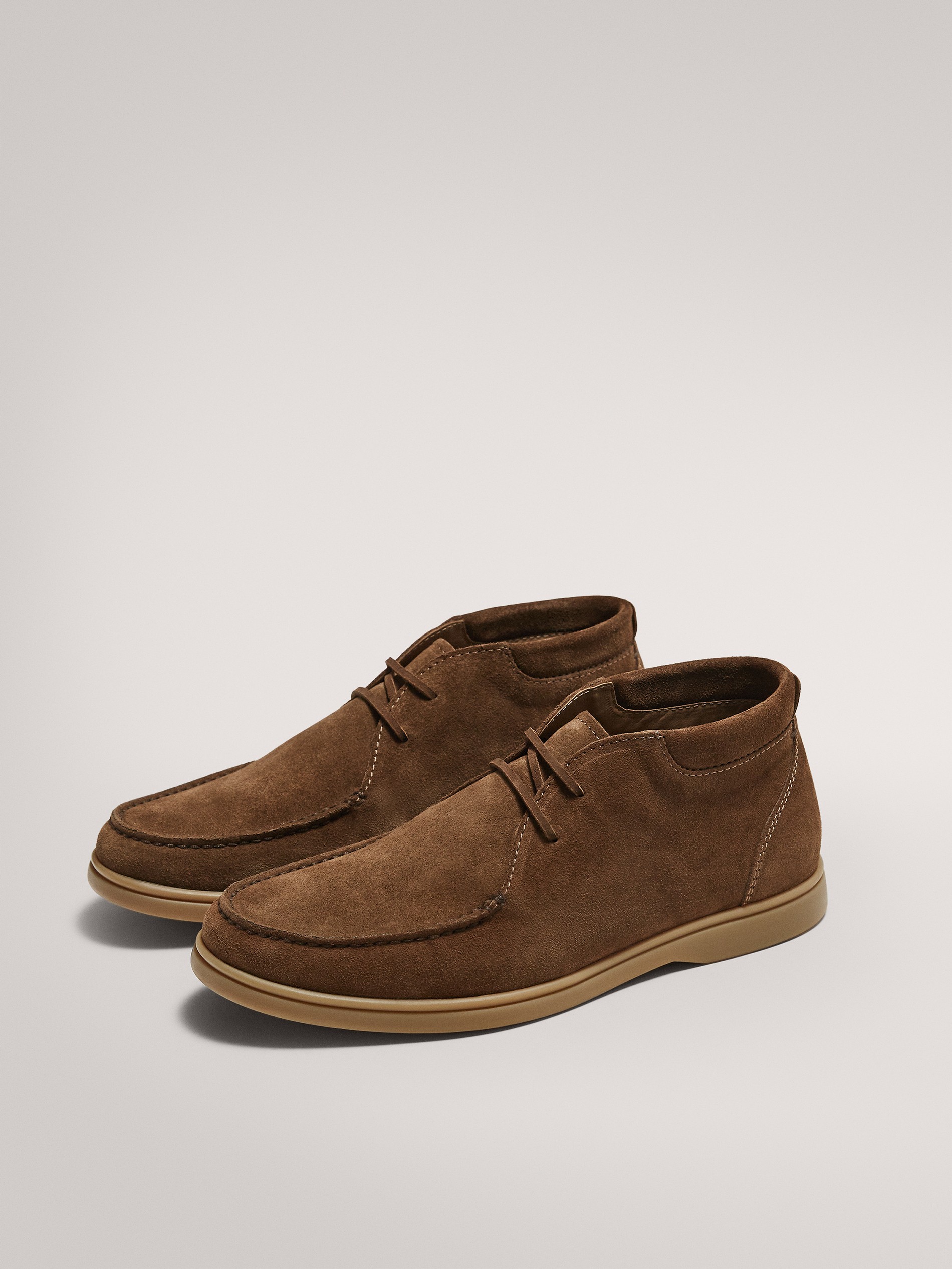 coloured desert boots