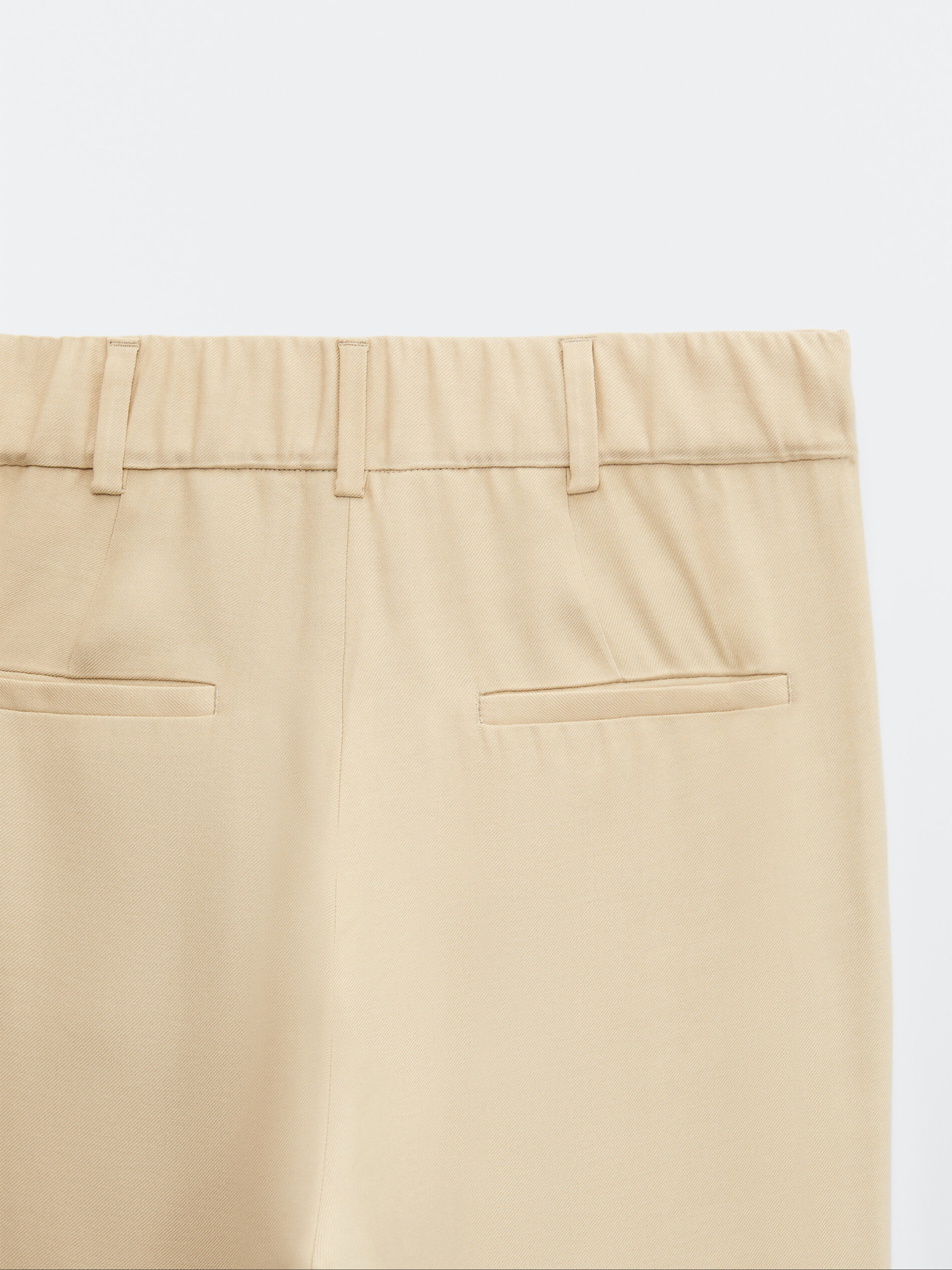 Twill dad pants - null - Massimo Dutti