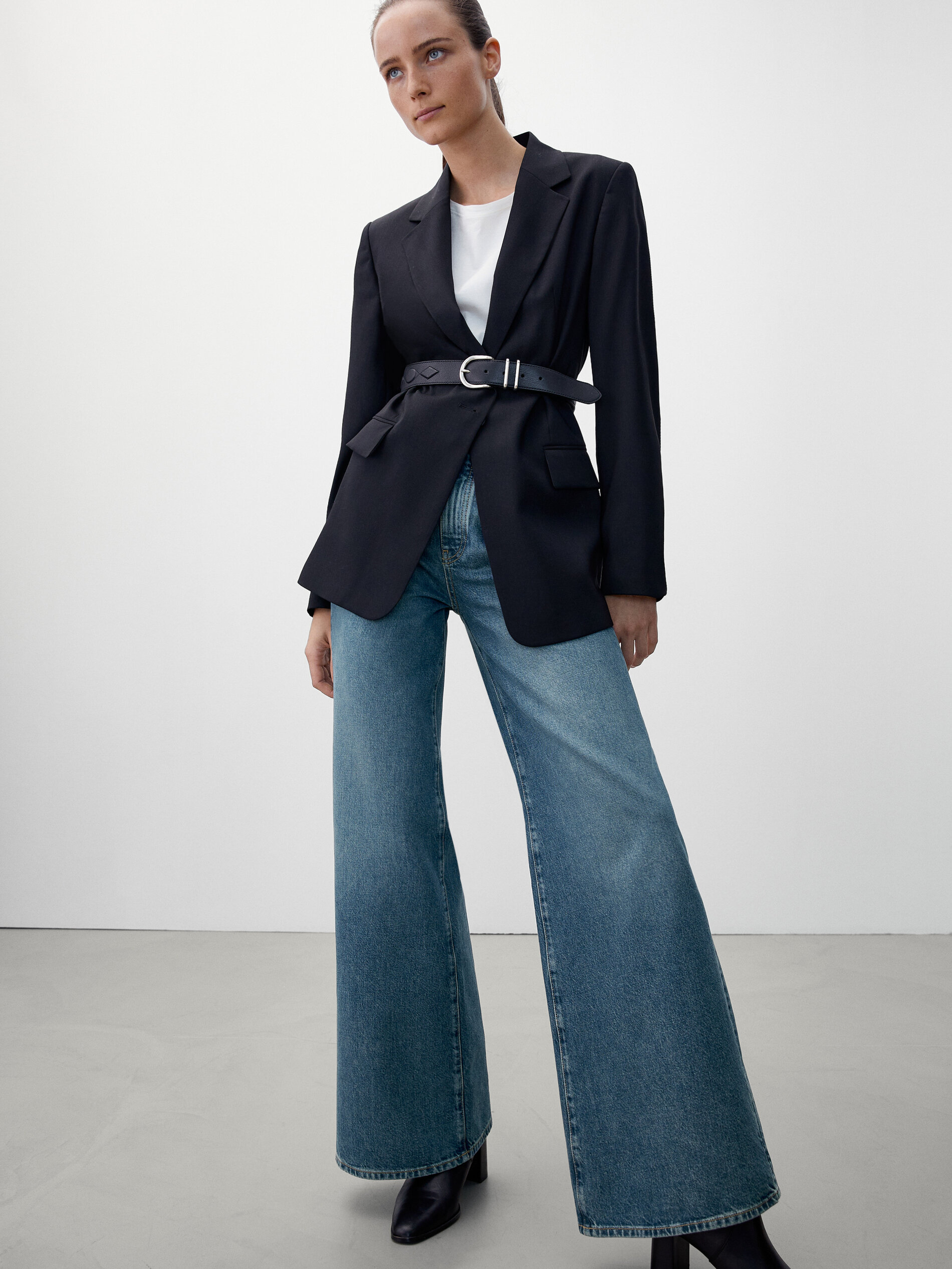 Massimo dutti flare jeans Clearance