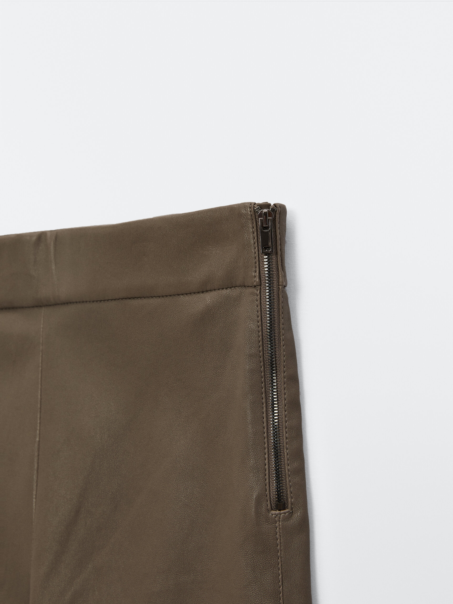 Leather leggings - null - Massimo Dutti
