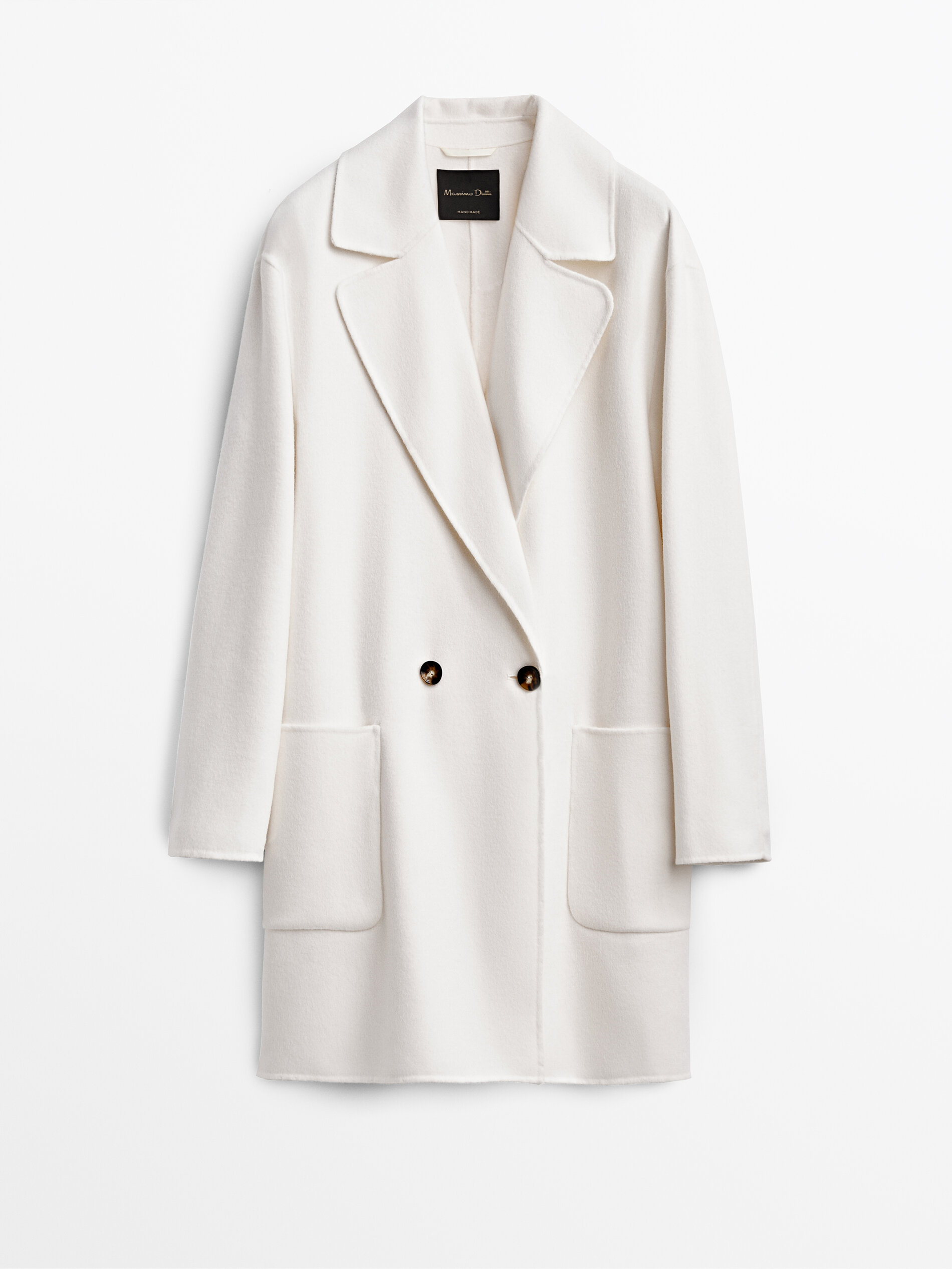 short wool coat - null - Massimo Dutti