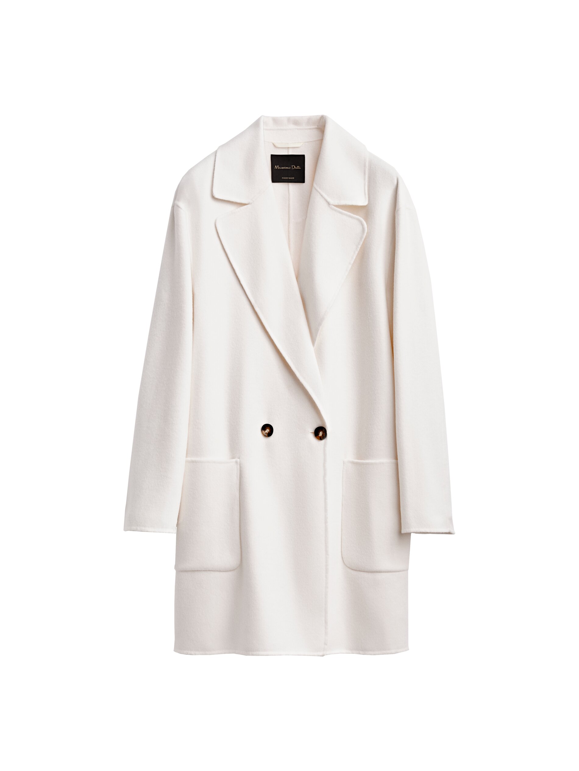 handmade wool coat - null - Massimo Dutti