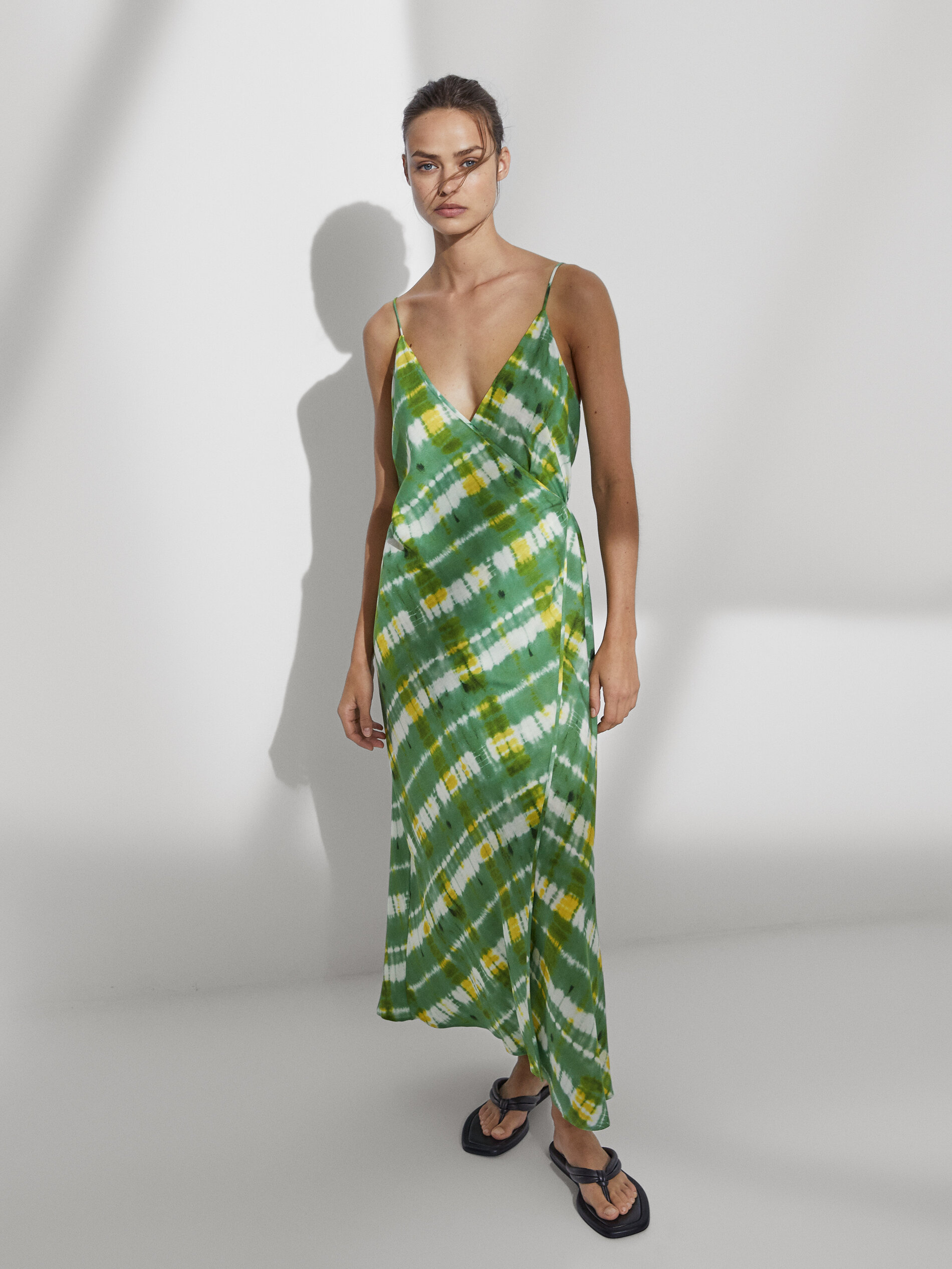 massimo dutti maxi jurk