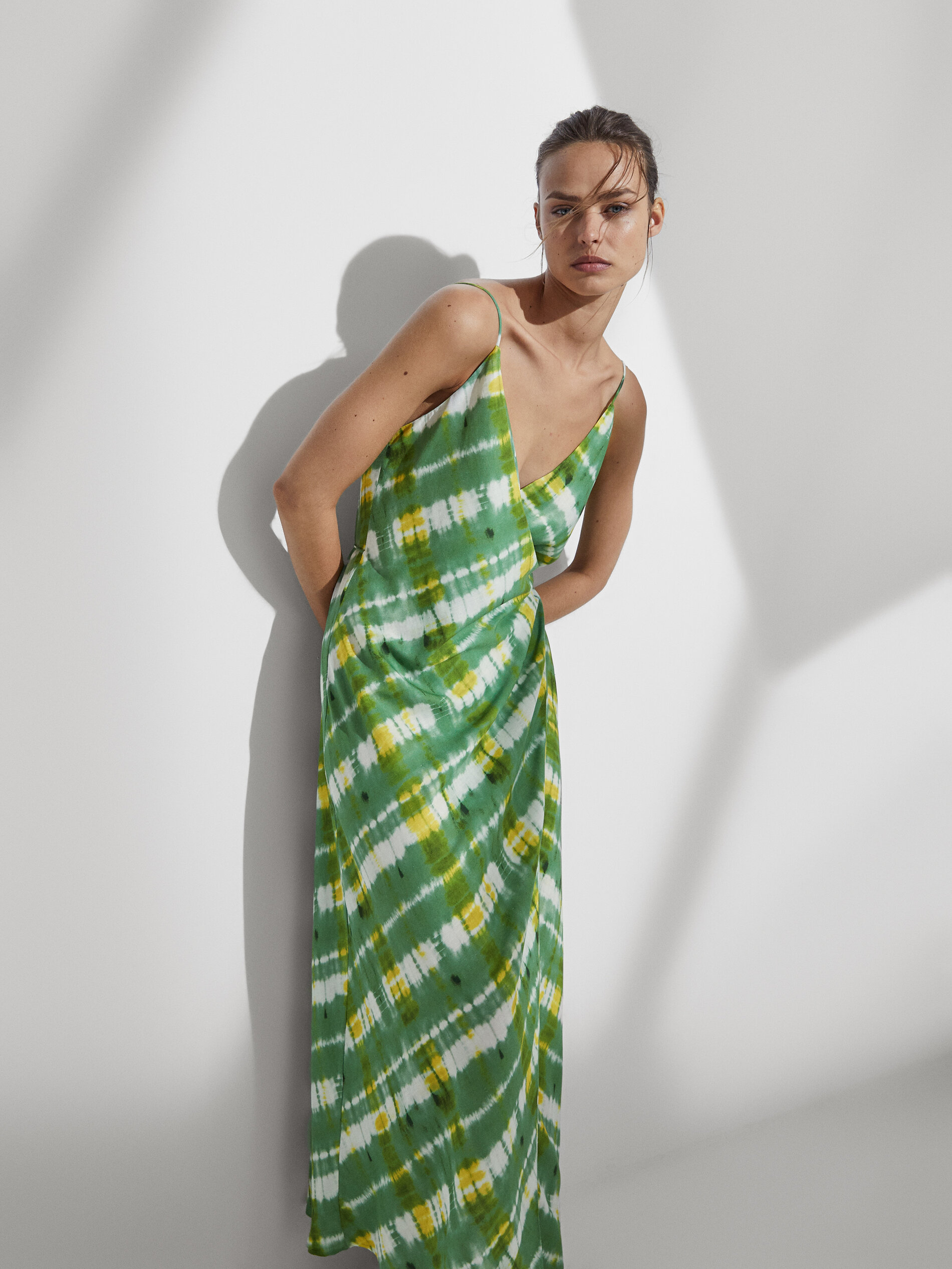 massimo dutti maxi jurk