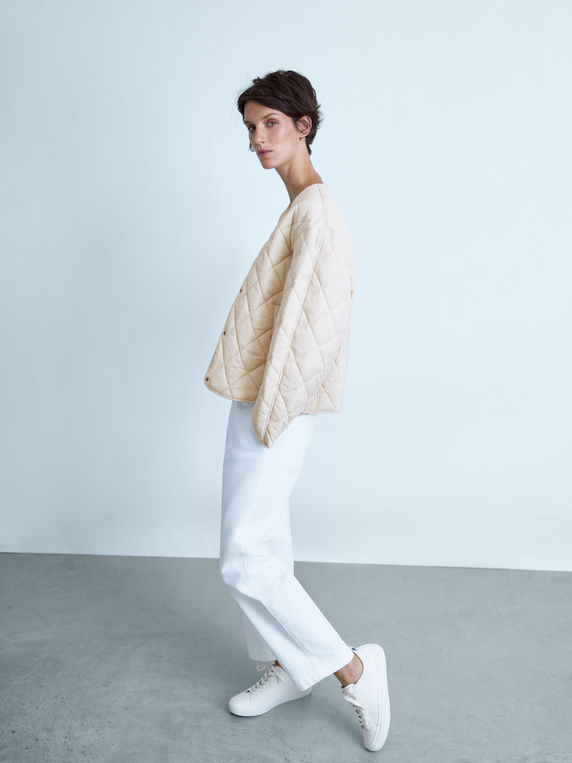 kowtow quilted jacket