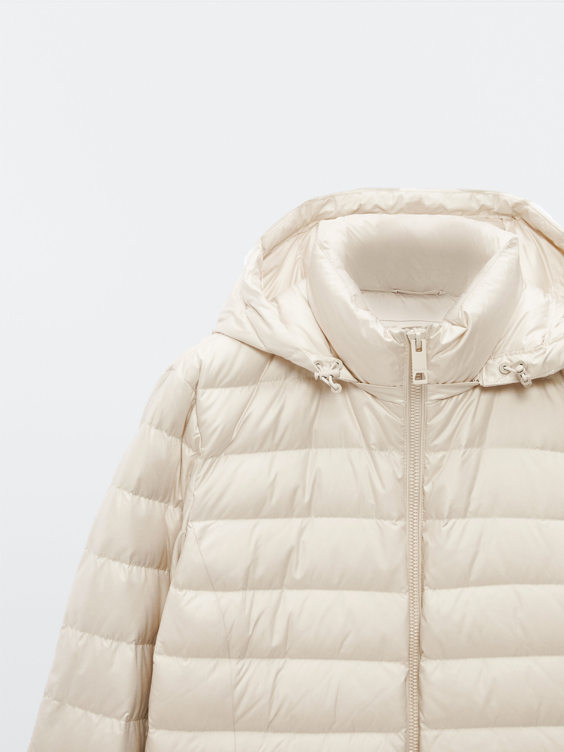 quilted down jacket massimo dutti