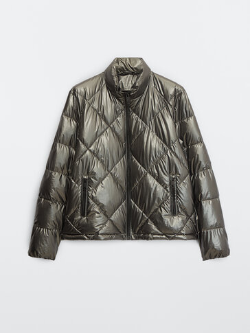 massimo dutti feather down jacket