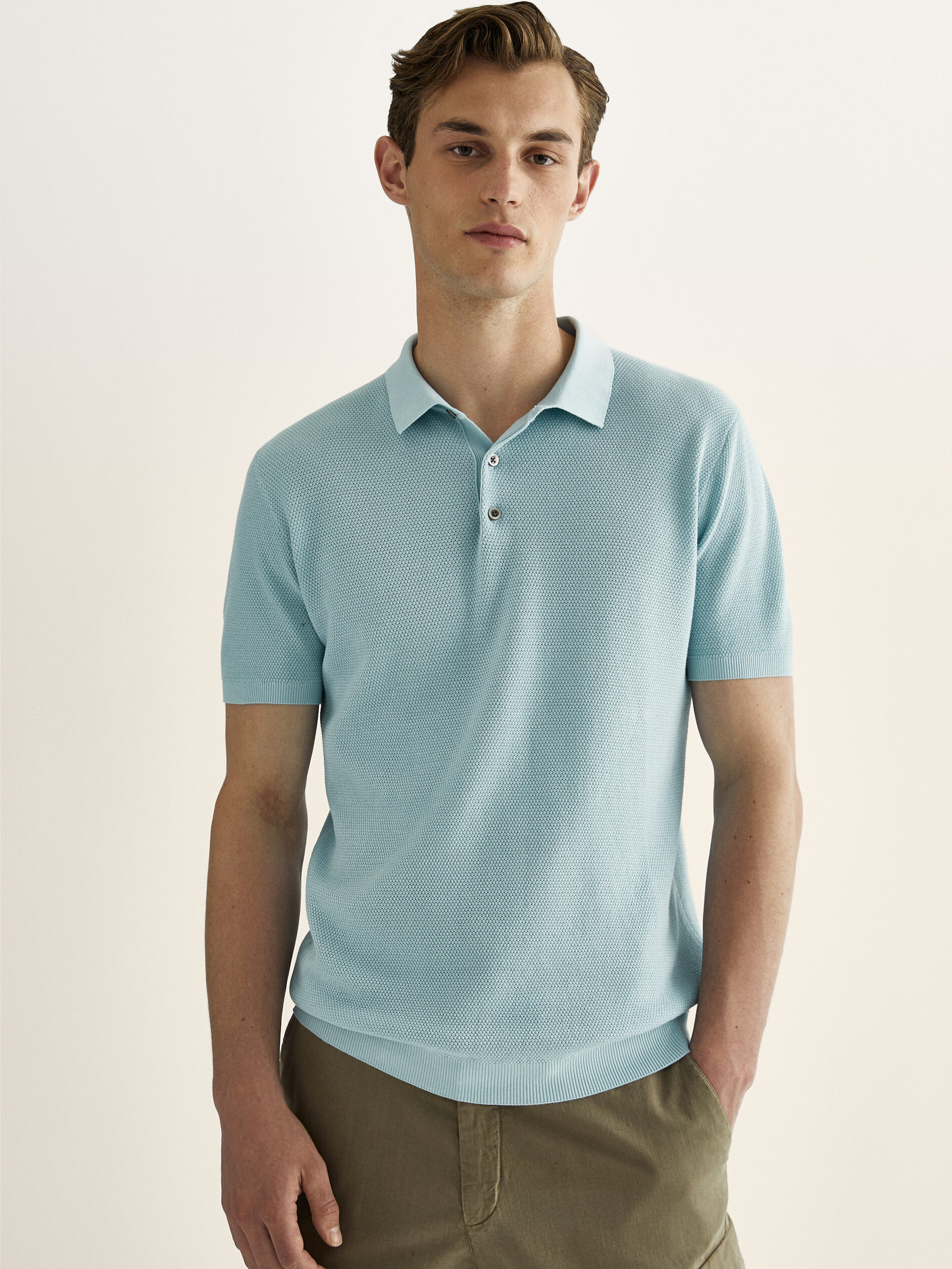 polo sweater short sleeve