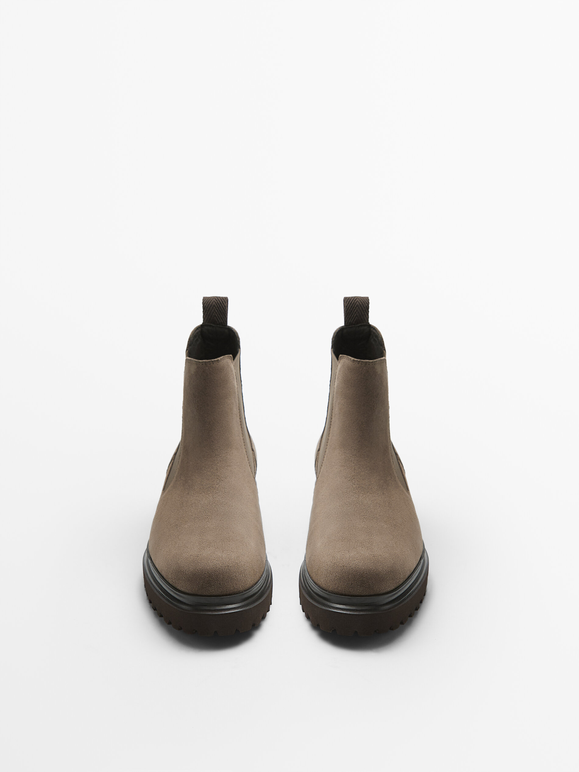 nubuck leather chelsea boots