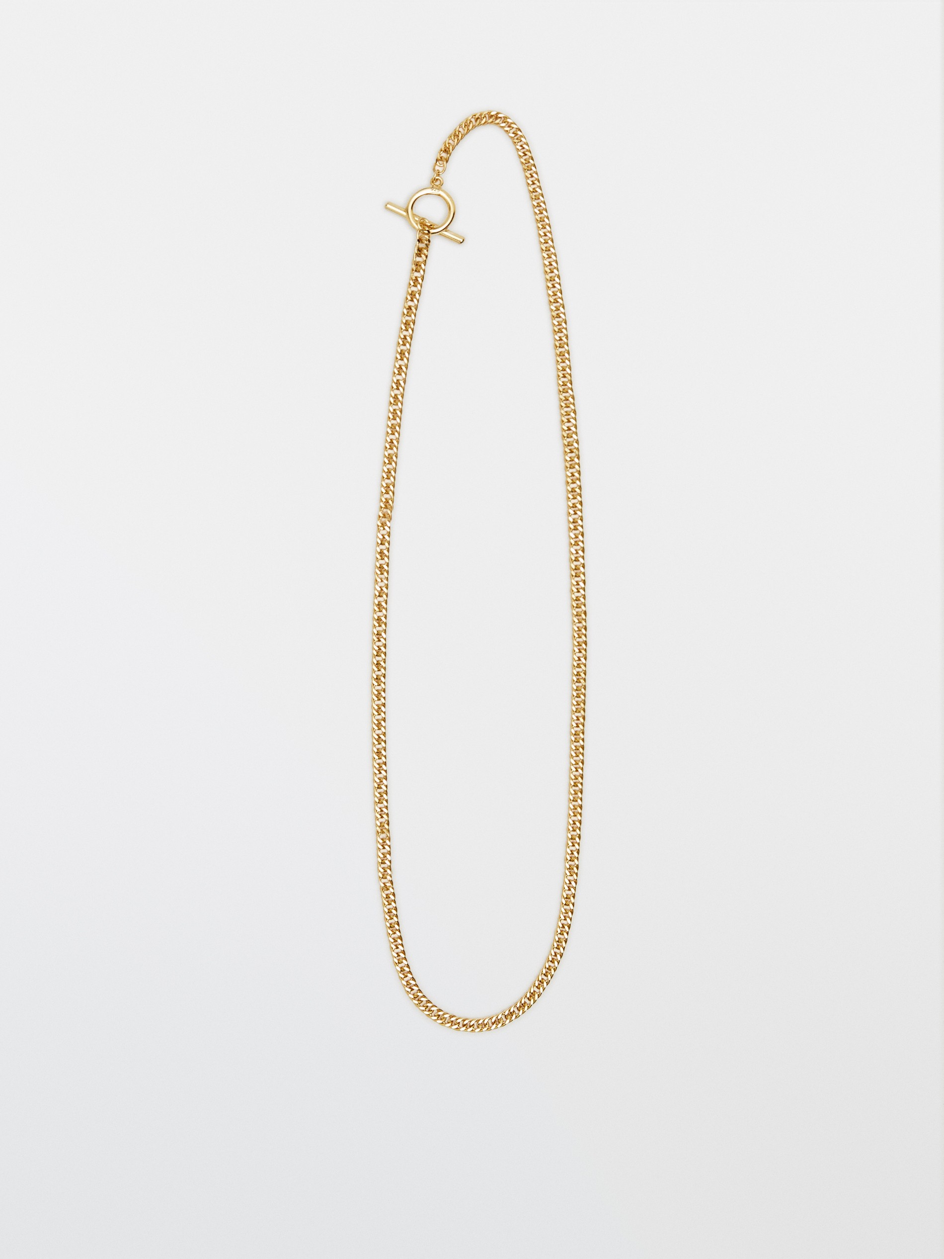 Gold-plated sterling silver chain 