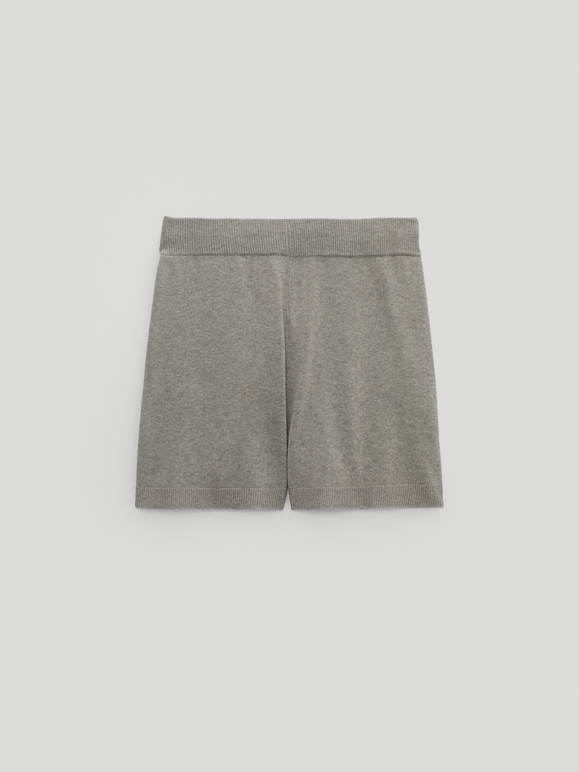 zara soft touch knit shorts