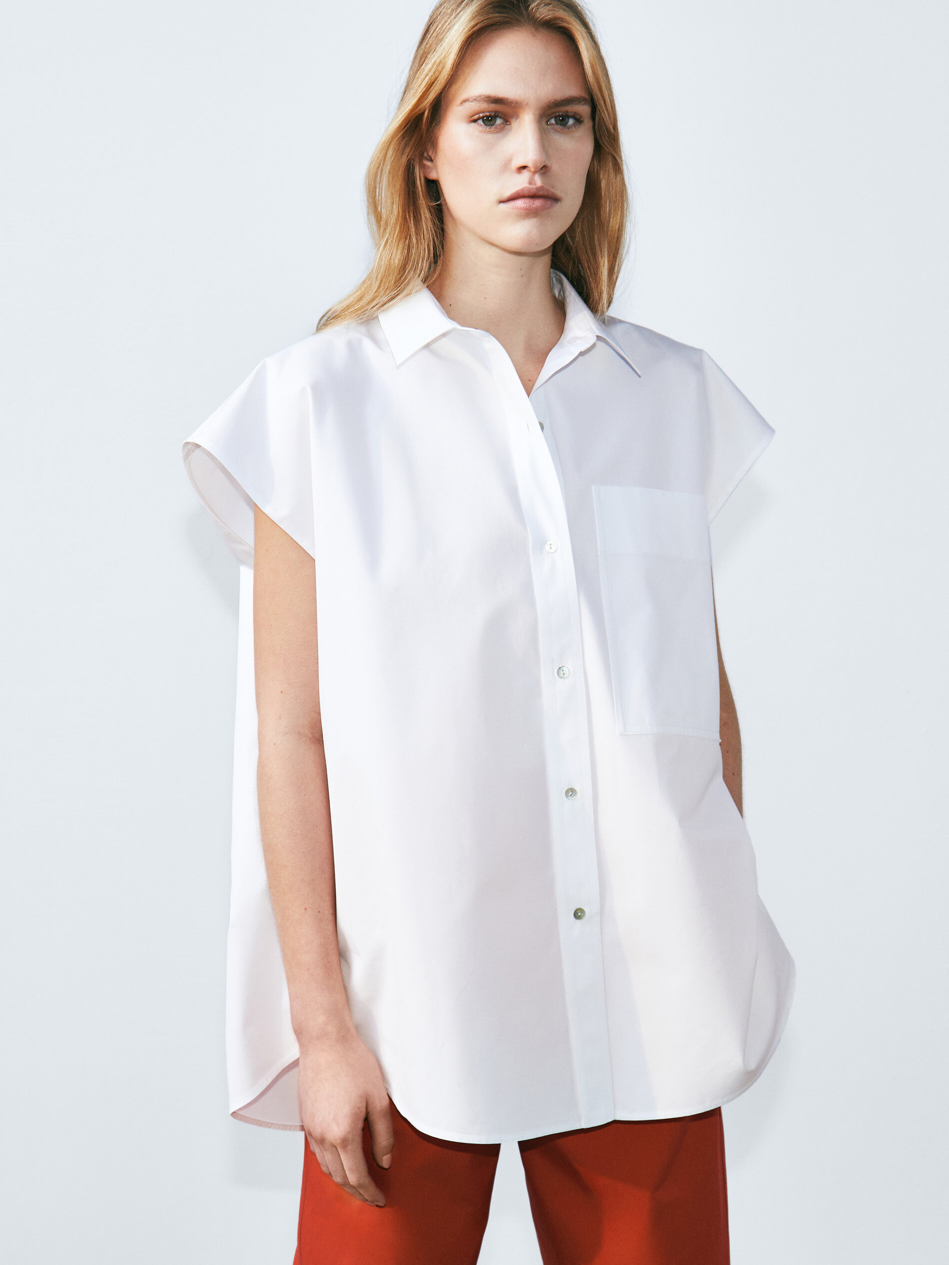 cut button up shirts