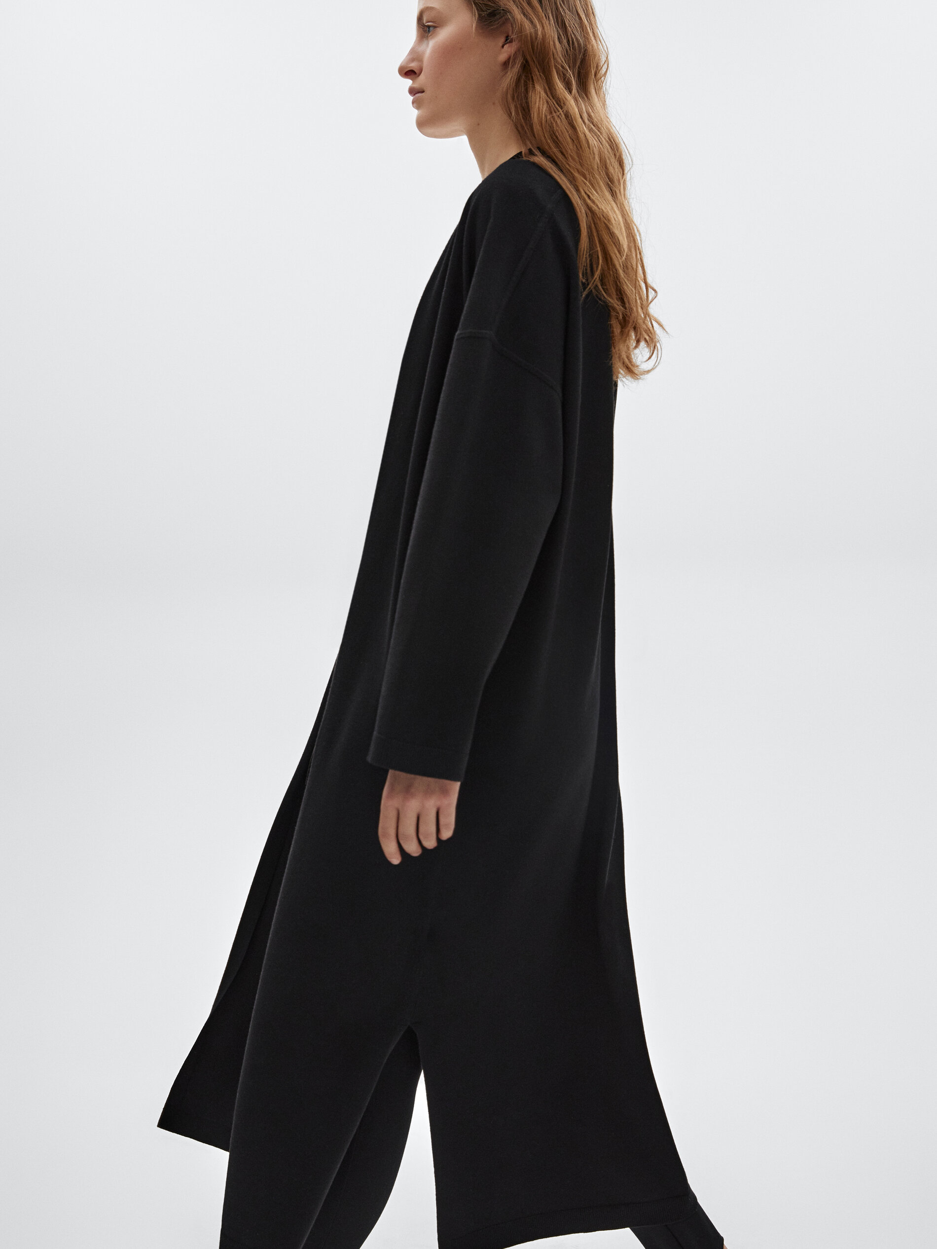 Long cardigan - null - Massimo Dutti
