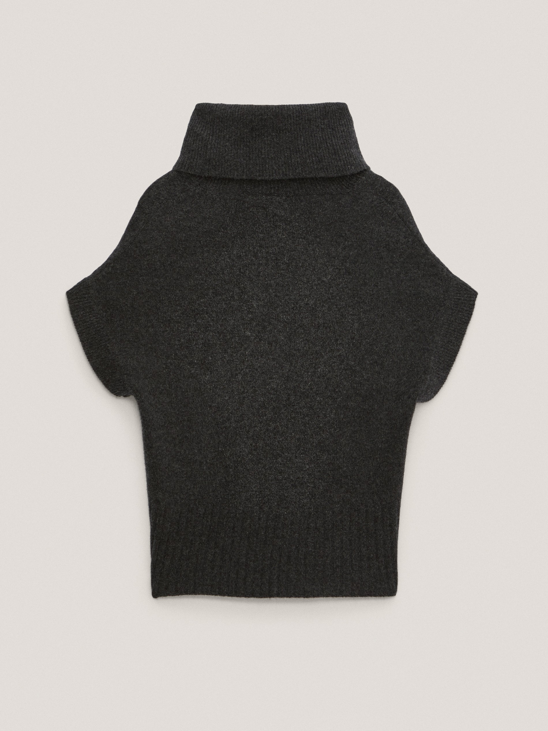 short sleeve wool sweater