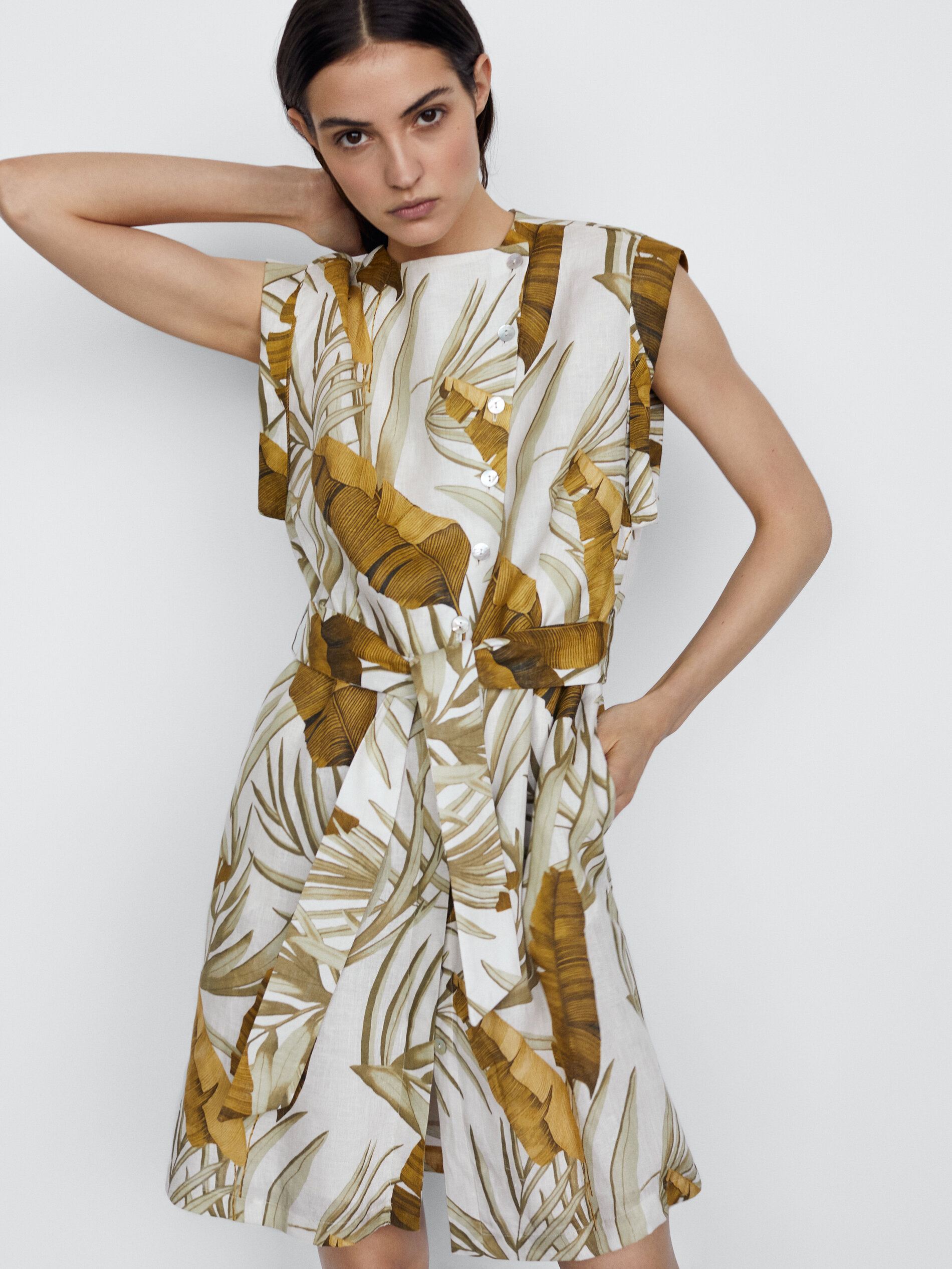 tropical dress for women