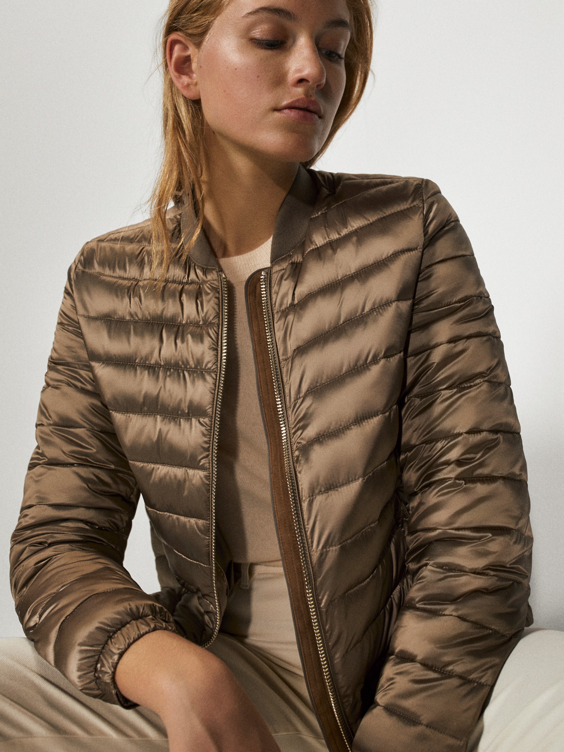 bomber jacket massimo dutti