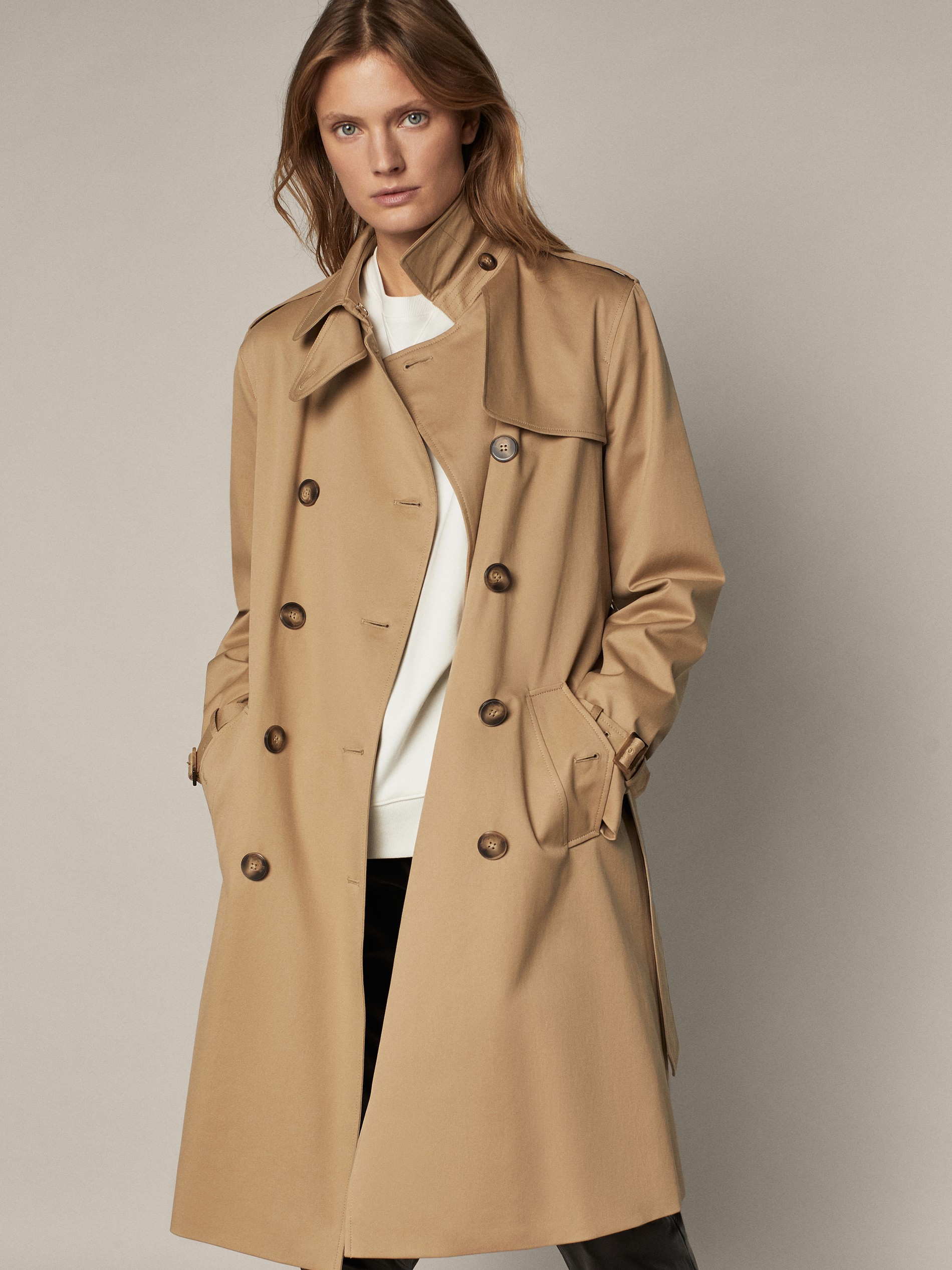 massimo dutti trench