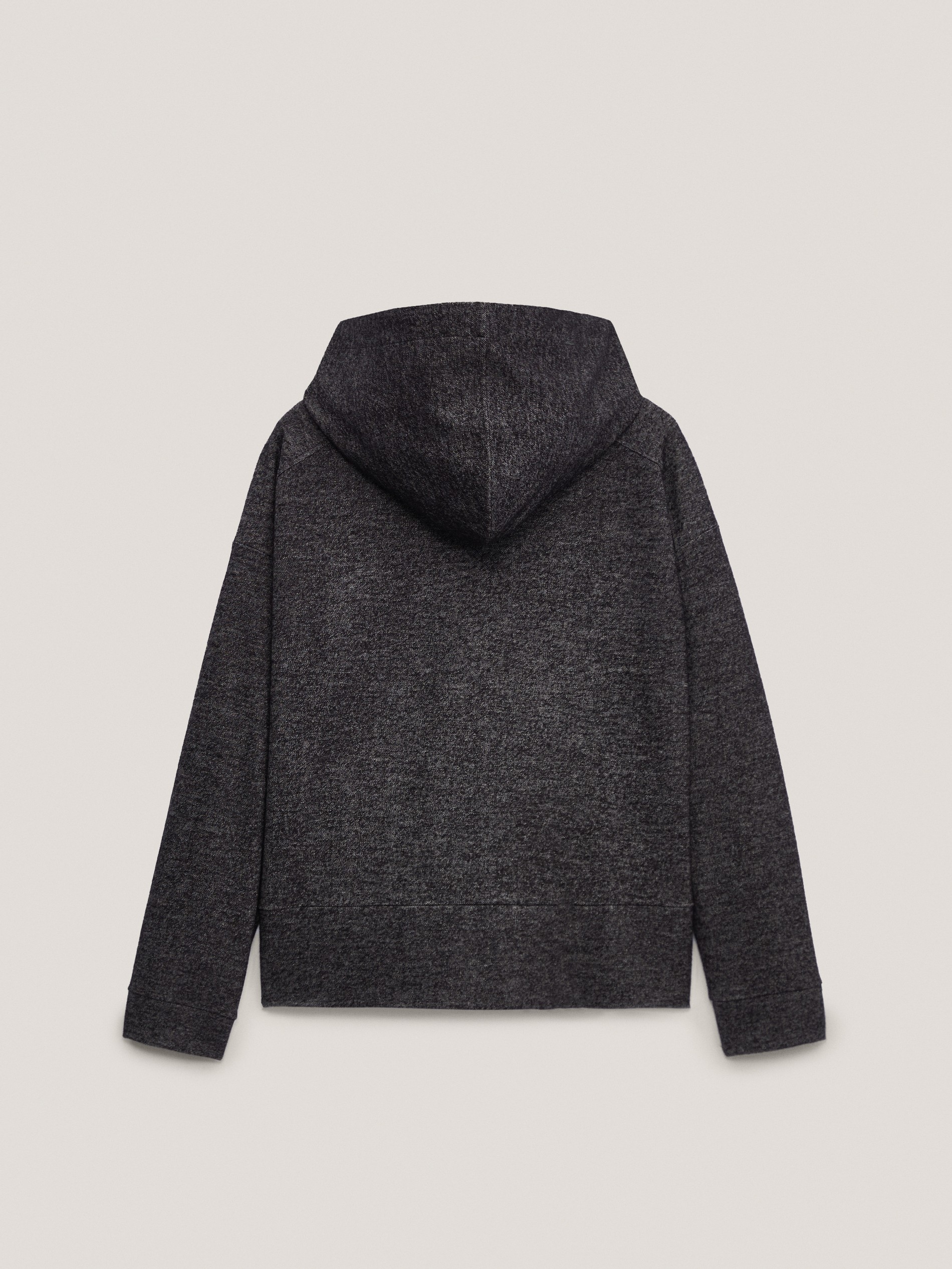 flecked sweatshirt