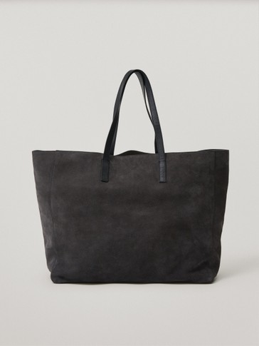 Massimo dutti canvas bag outlet
