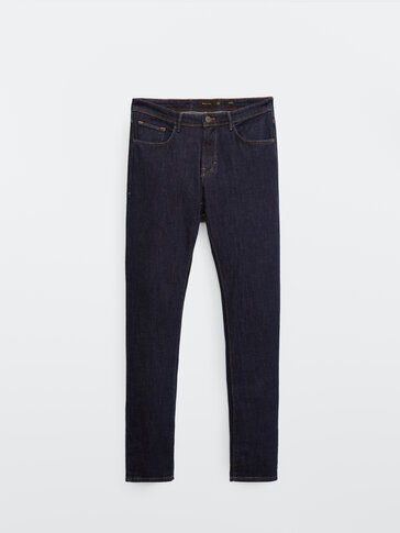 Faded slim fit jeans - null - Massimo Dutti