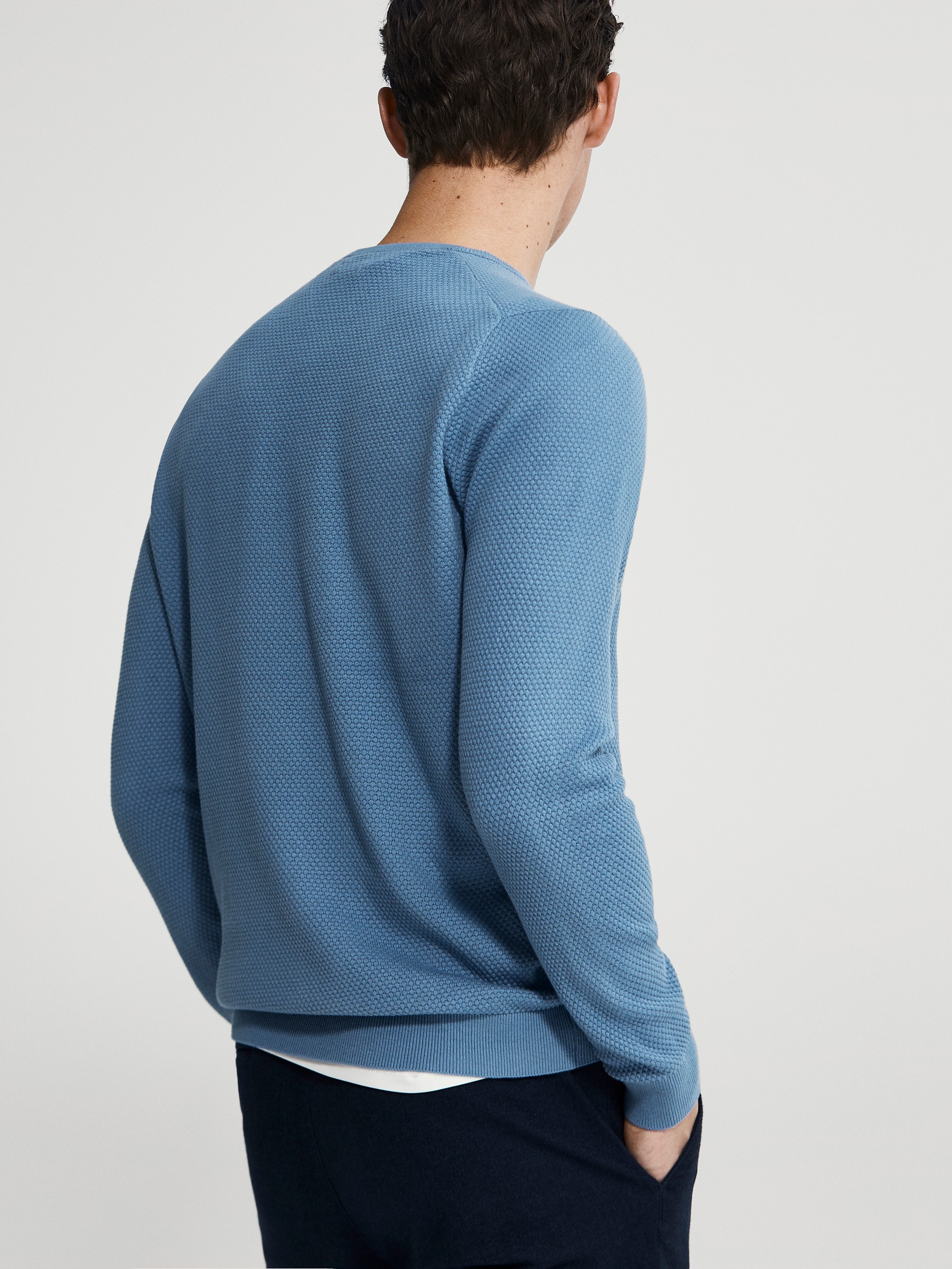 massimo dutti cotton cashmere sweater