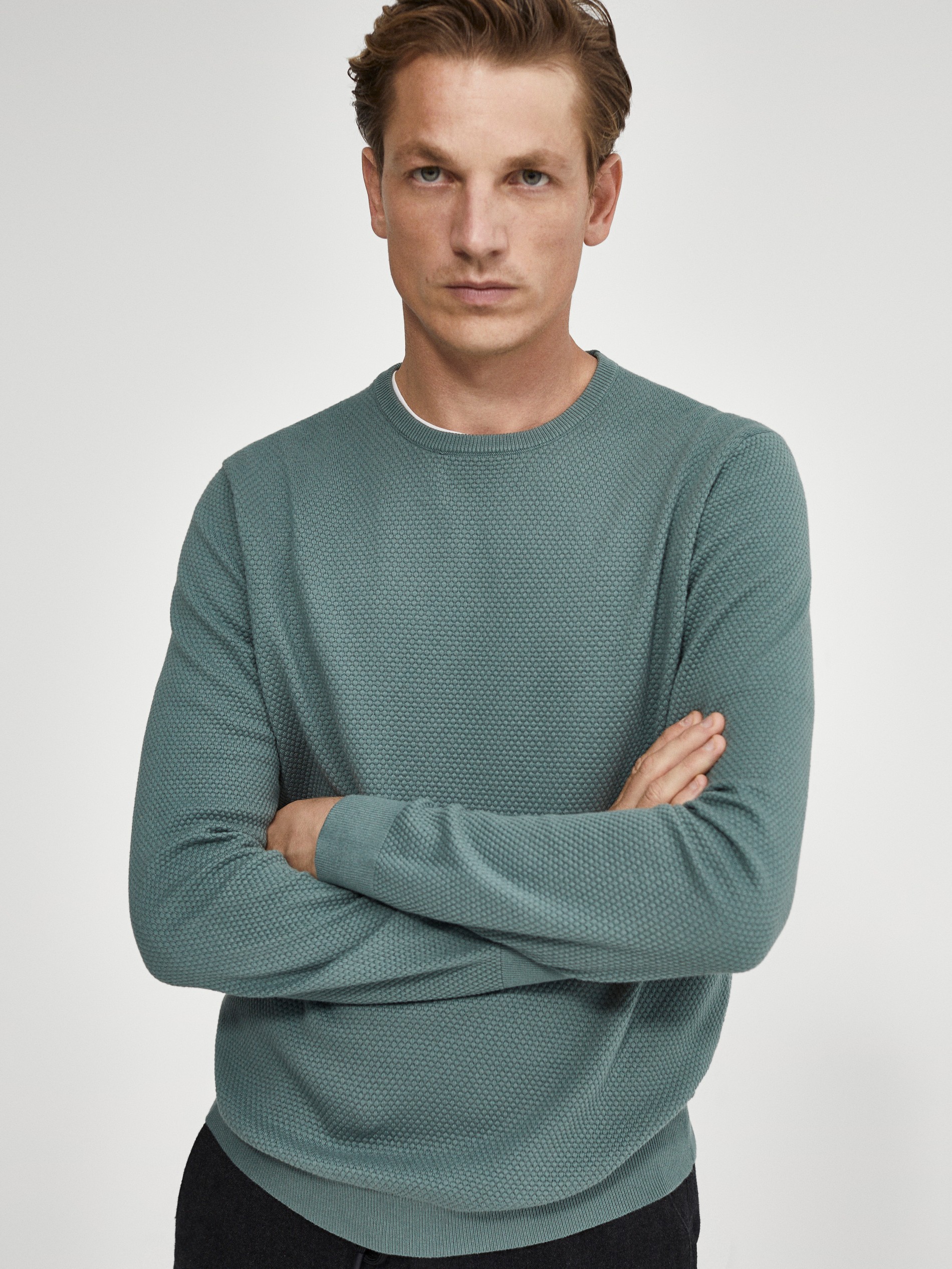 massimo dutti wool cashmere sweater